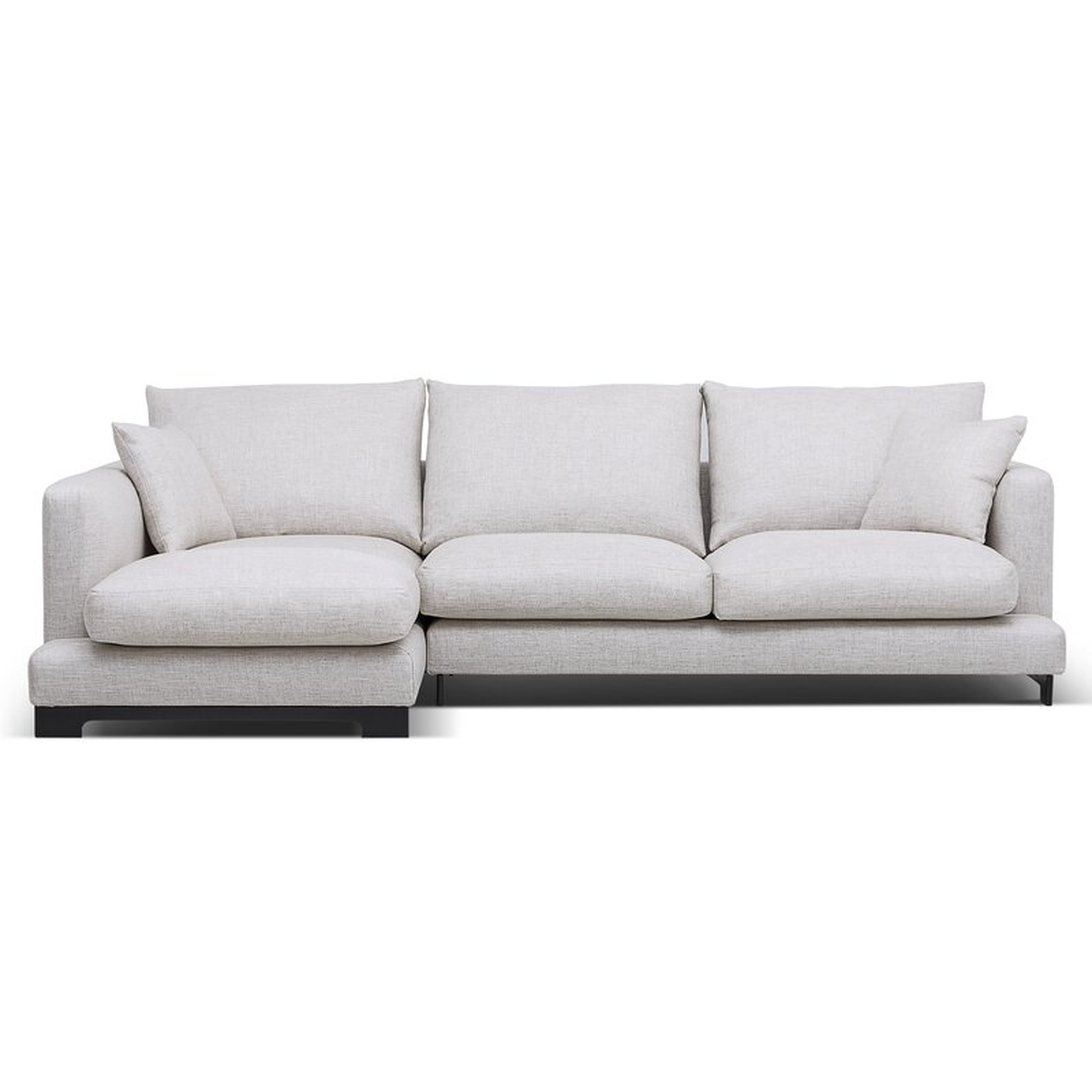 Camerich Lazy Time Sectional Fabric: White, Orientation: Left Hand Facing - Perigold