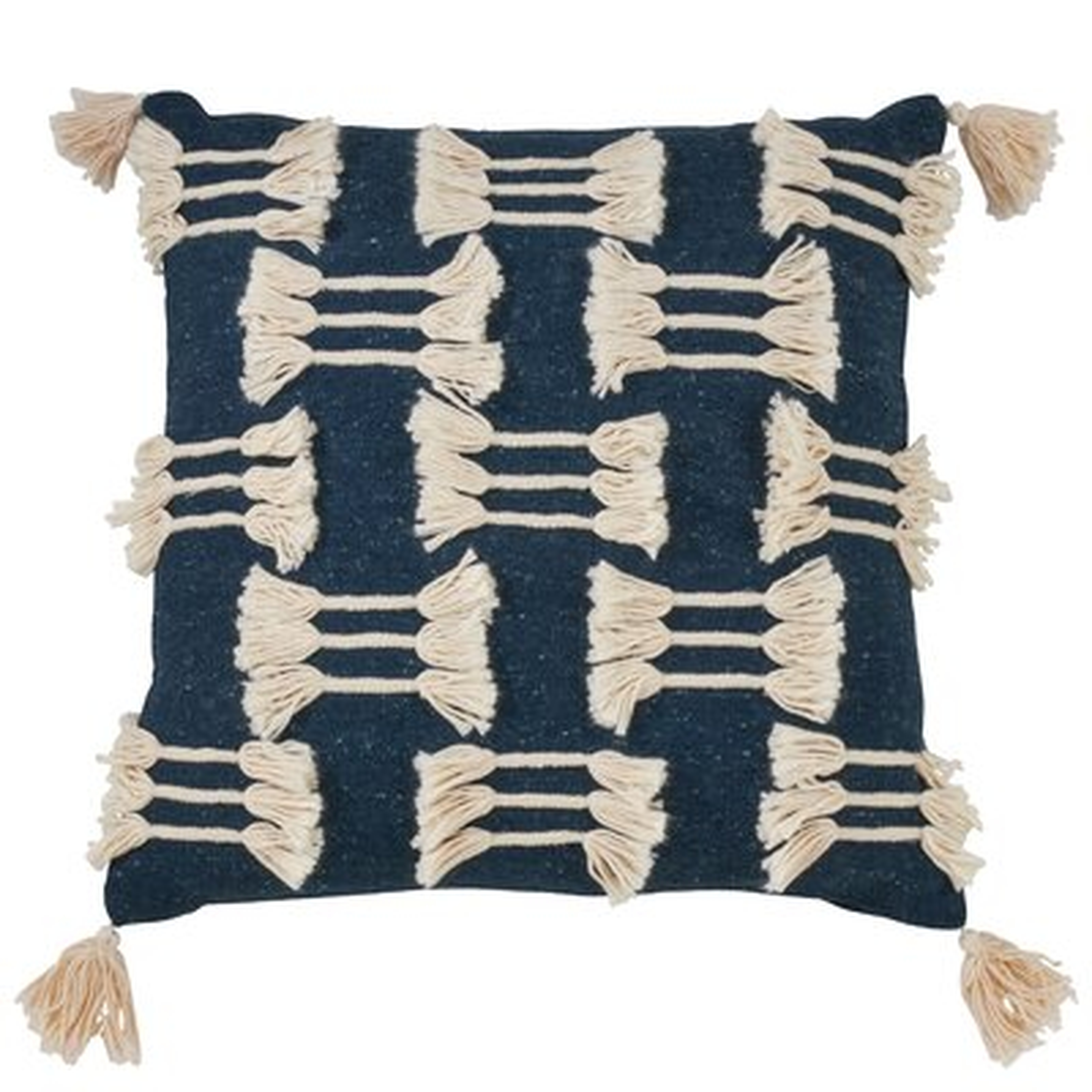 Binberrie Boho Tassel Design Pillow, Cover Only - Wayfair