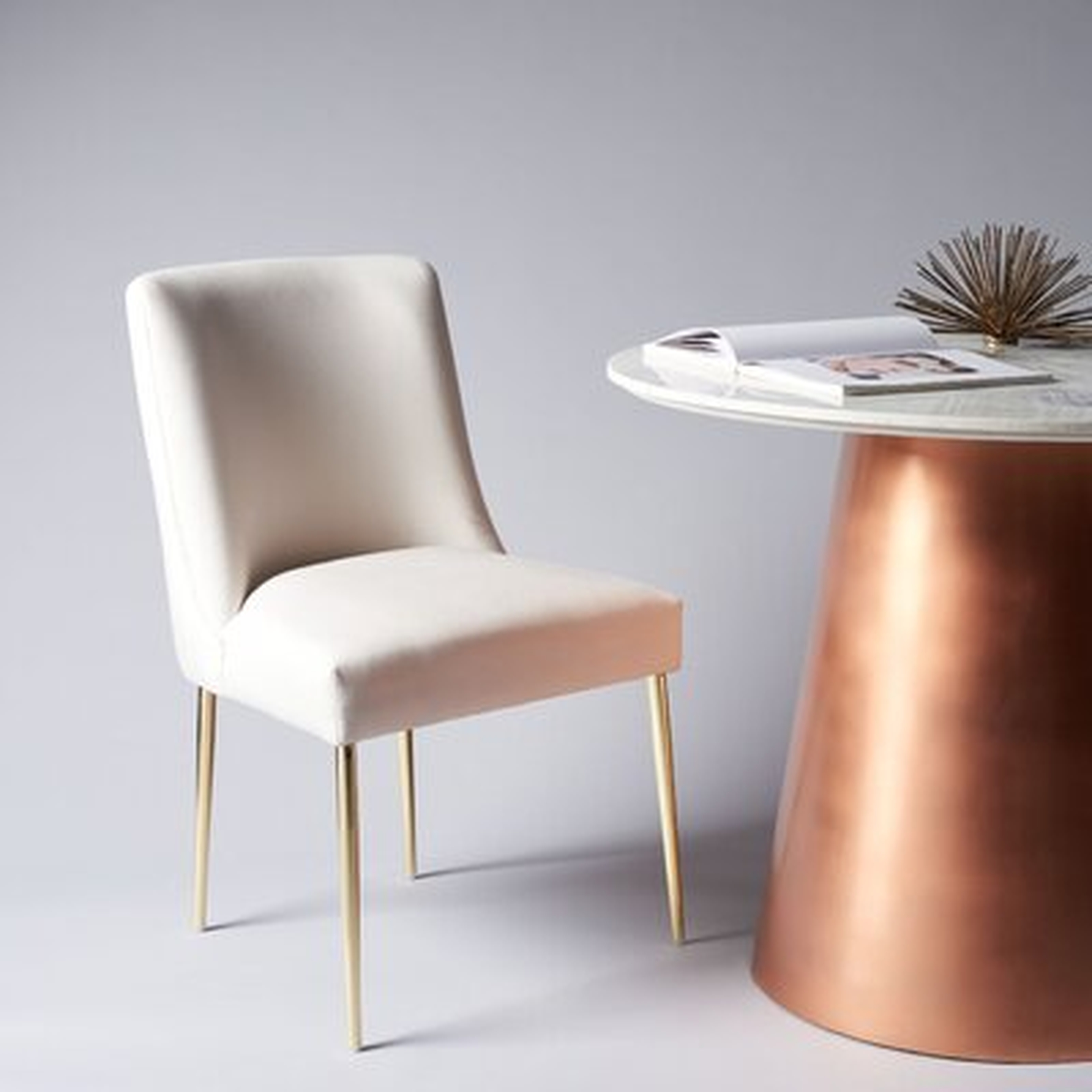 Sandon Velvet Upholstered Side Chair - Wayfair