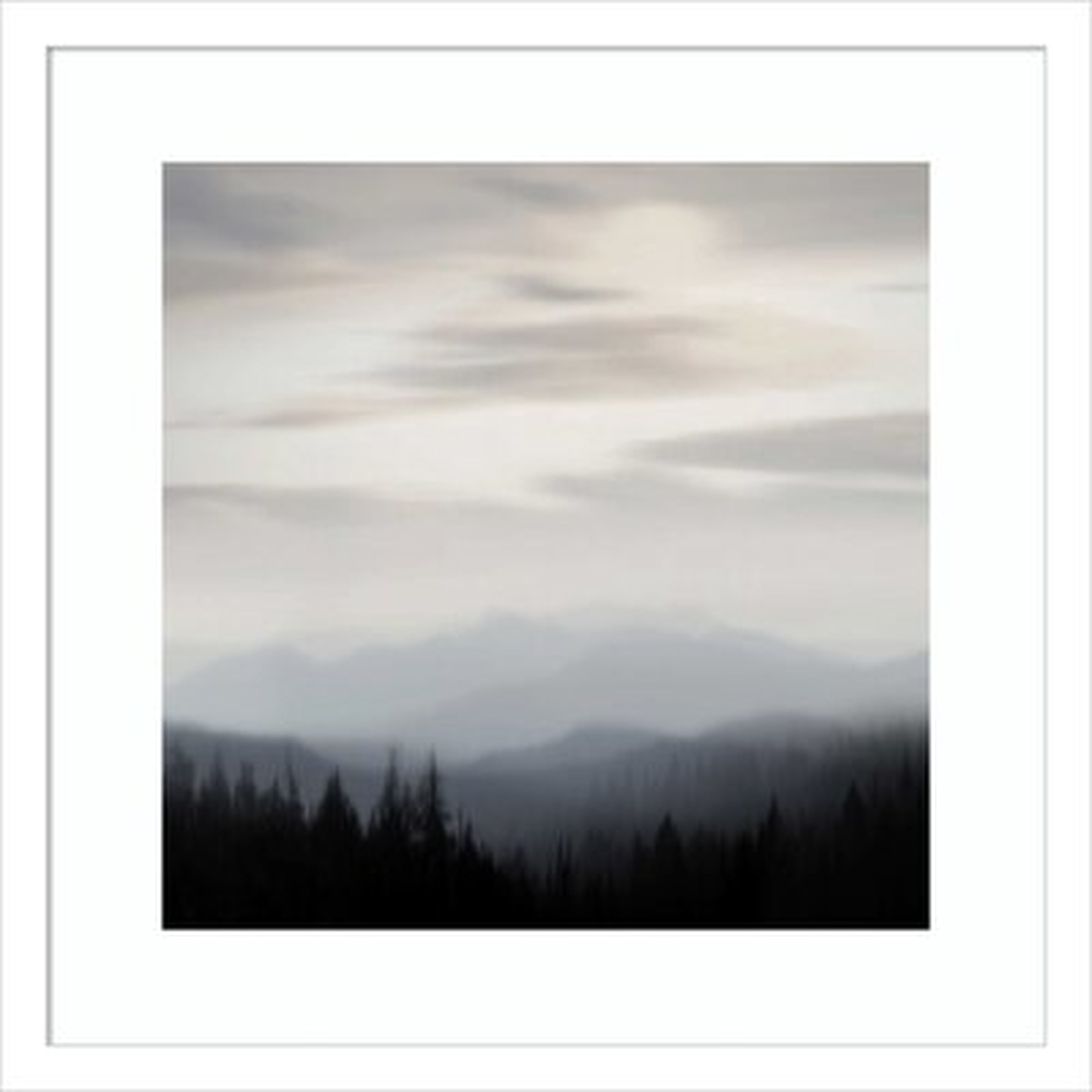 Framed Art Print 'Mountain Vista II' By Madeline Clark - Wayfair