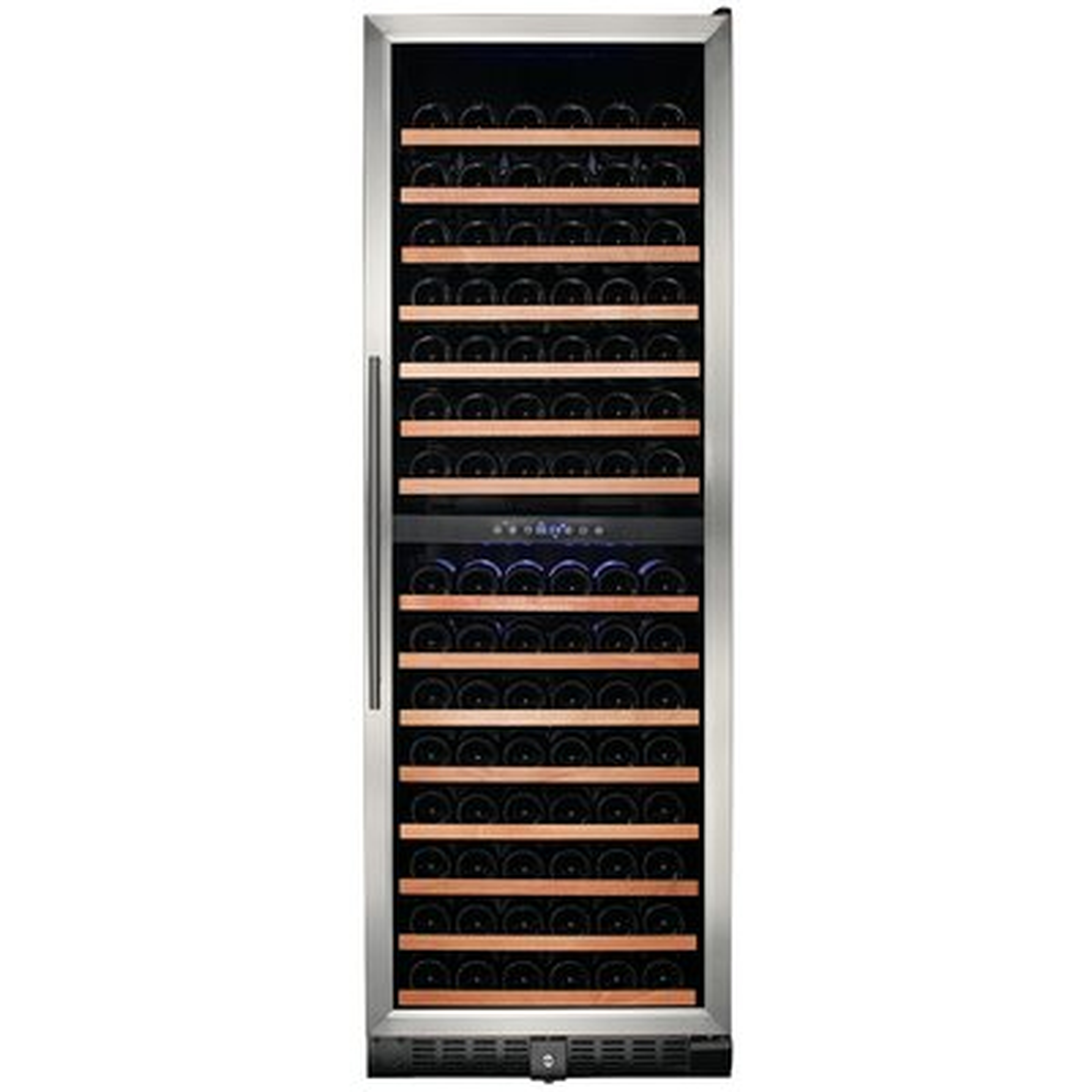 166 Bottle Dual Zone Freestanding/Built-In Wine Cellar - Wayfair