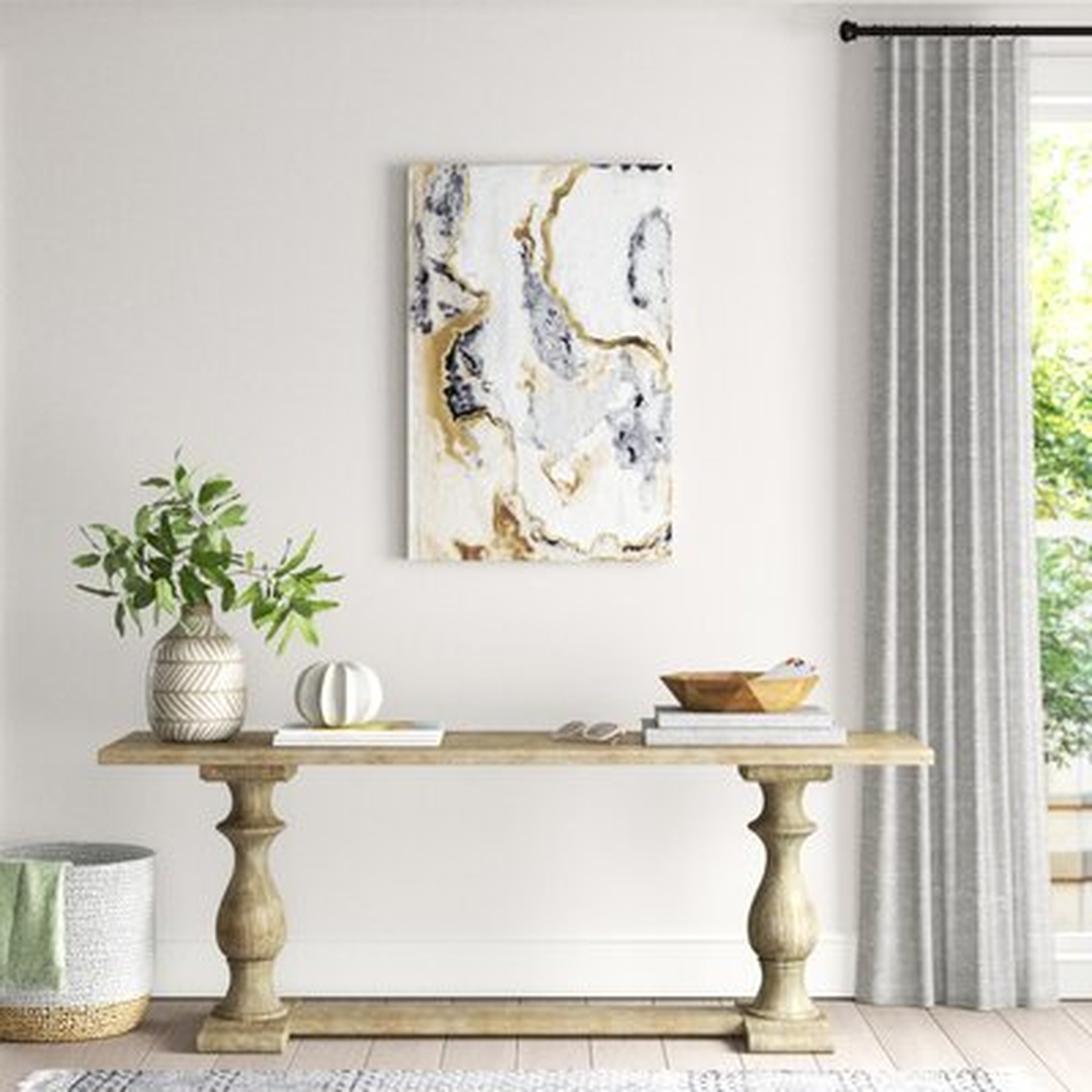 Cinder and Smoke I by Vanna Lam - Wrapped Canvas Painting Print - Wayfair