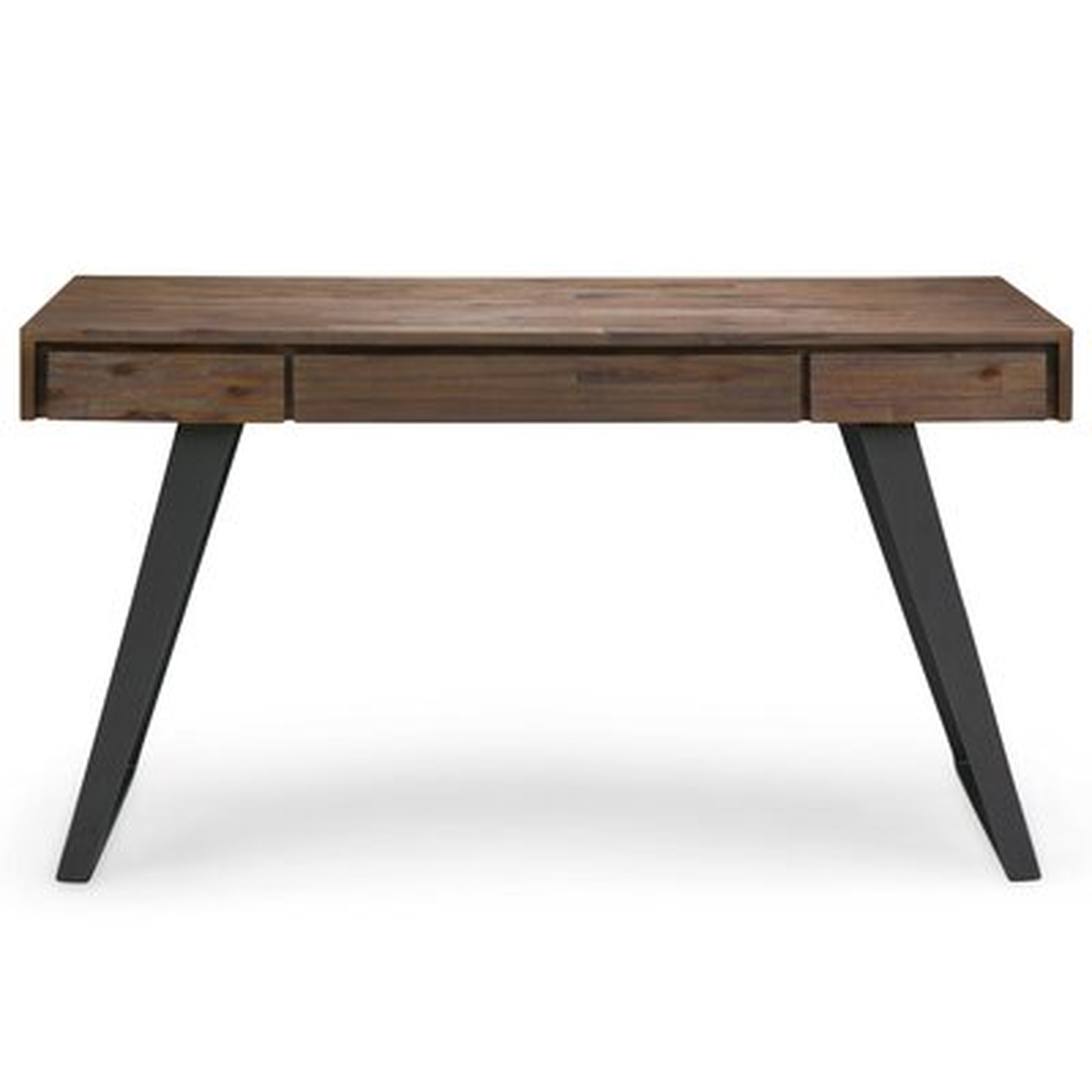 Schaefferstown Solid Acacia Wood Desk - Wayfair
