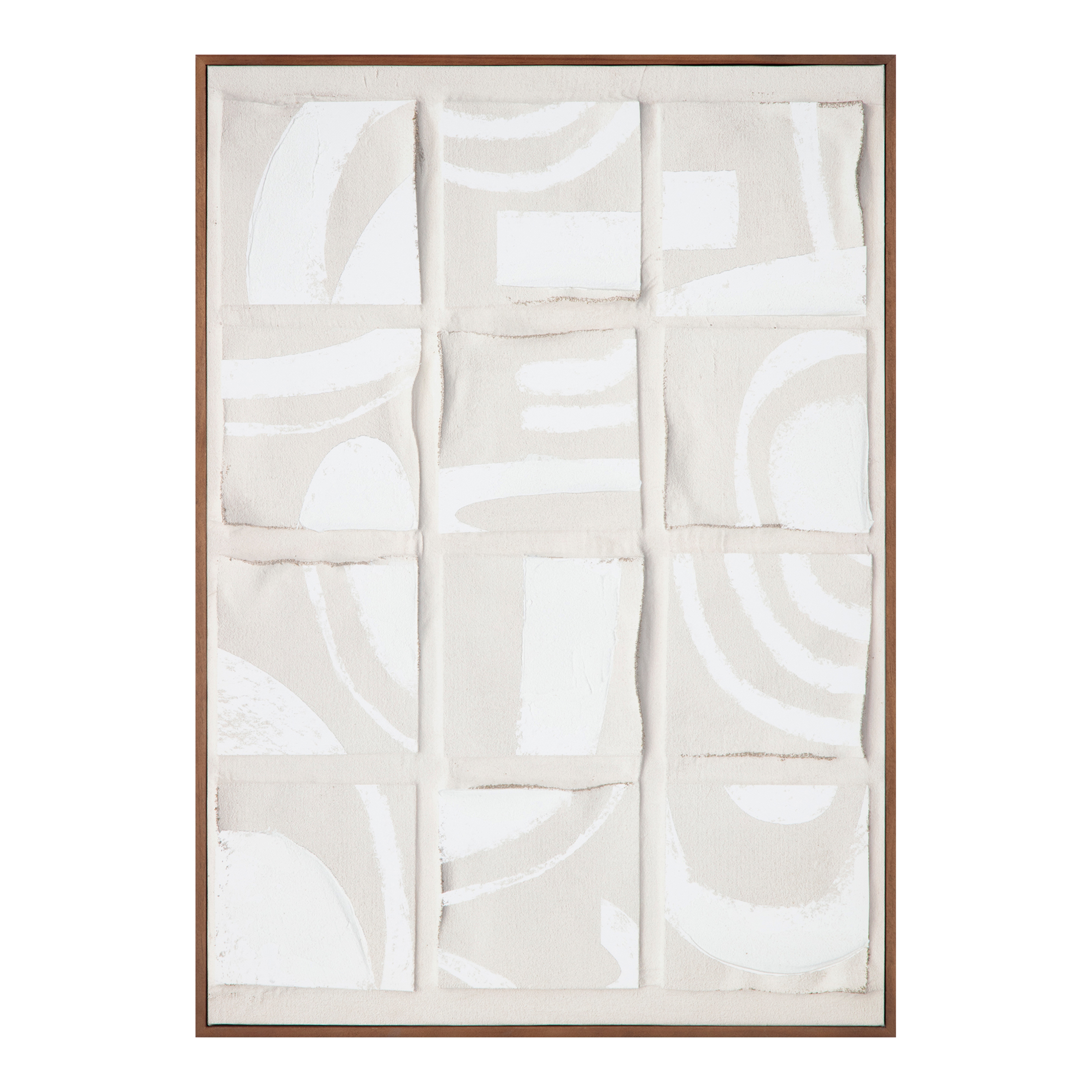 Unfold 2 Framed Print - Moes Home Collection