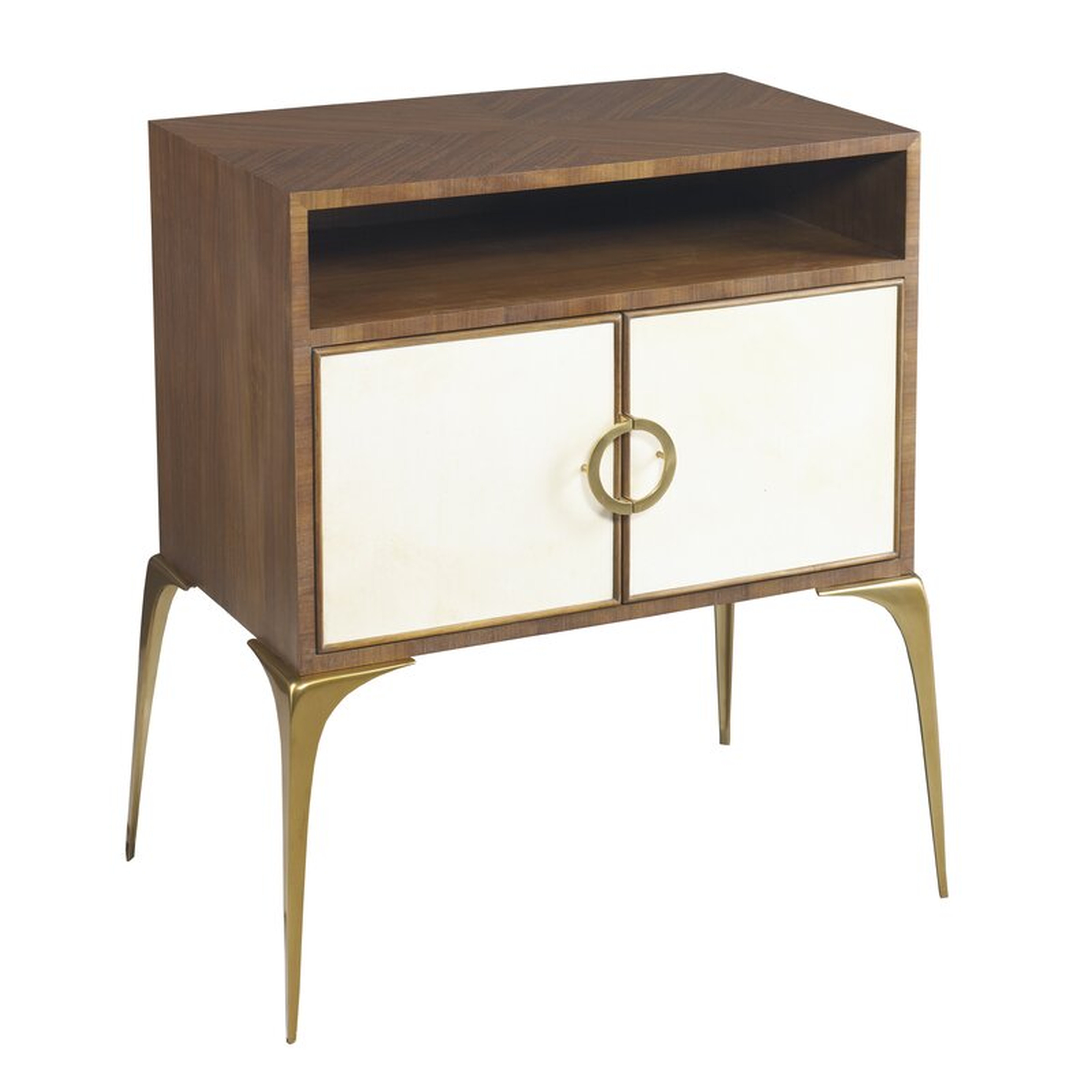 Lillian August Stiletto End Table with Storage - Perigold