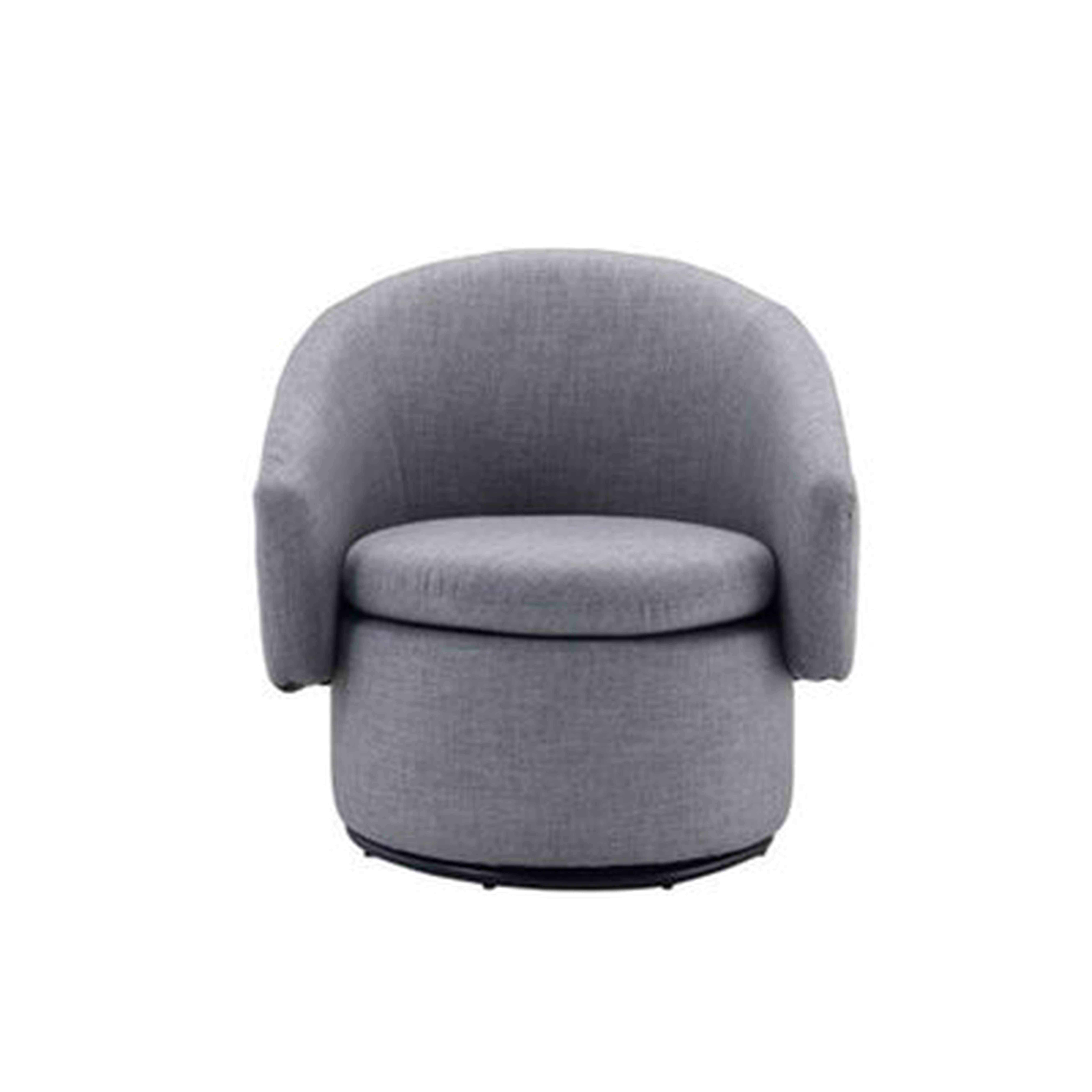 Faning 27" W Linen Blend Barrel Chair - Wayfair