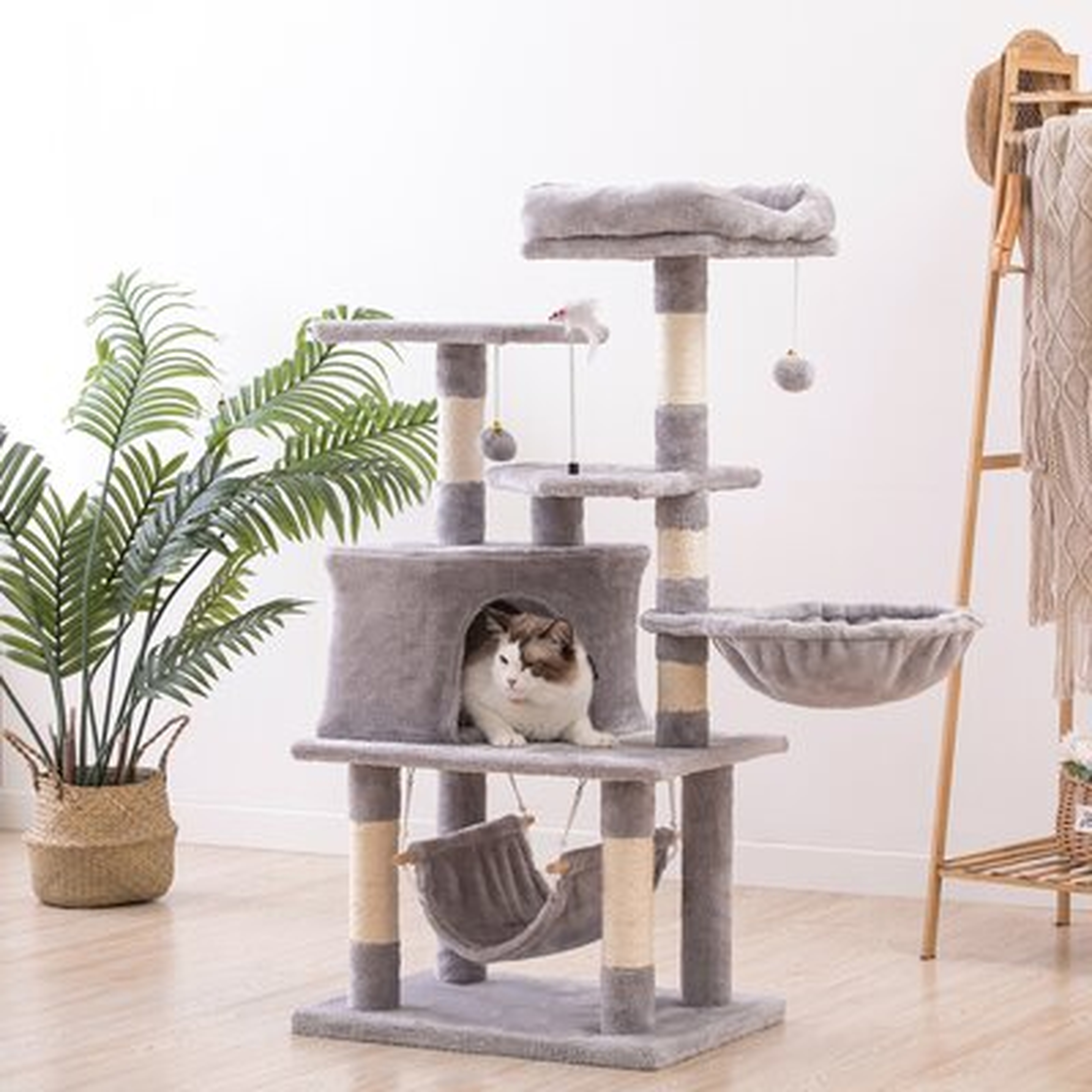 45" Almaha Cat Tree - Wayfair