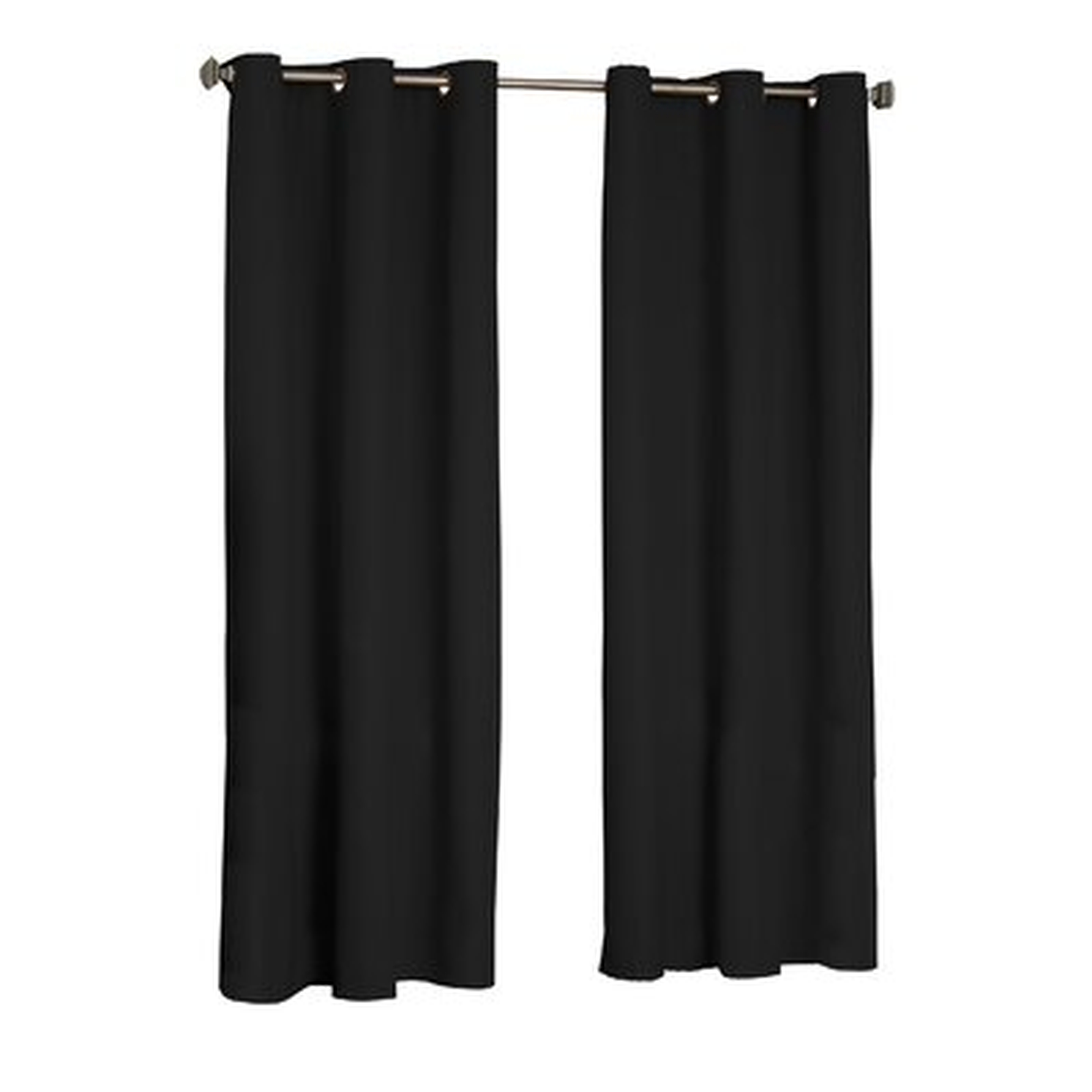 Ringold Solid Blackout Thermal Grommet Single Curtain Panel - AllModern