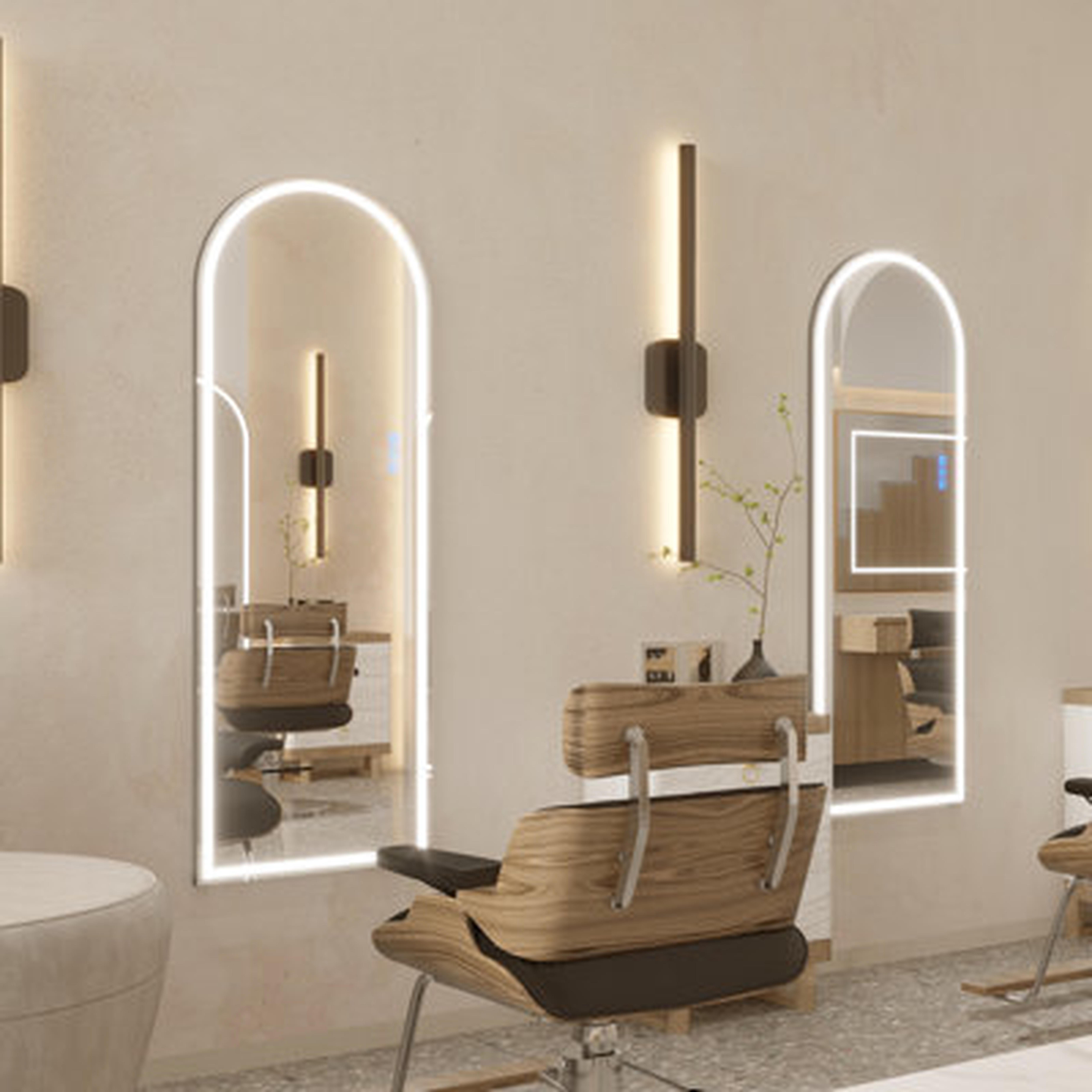 Arch Rgb Led Full Length Mirror - Wayfair