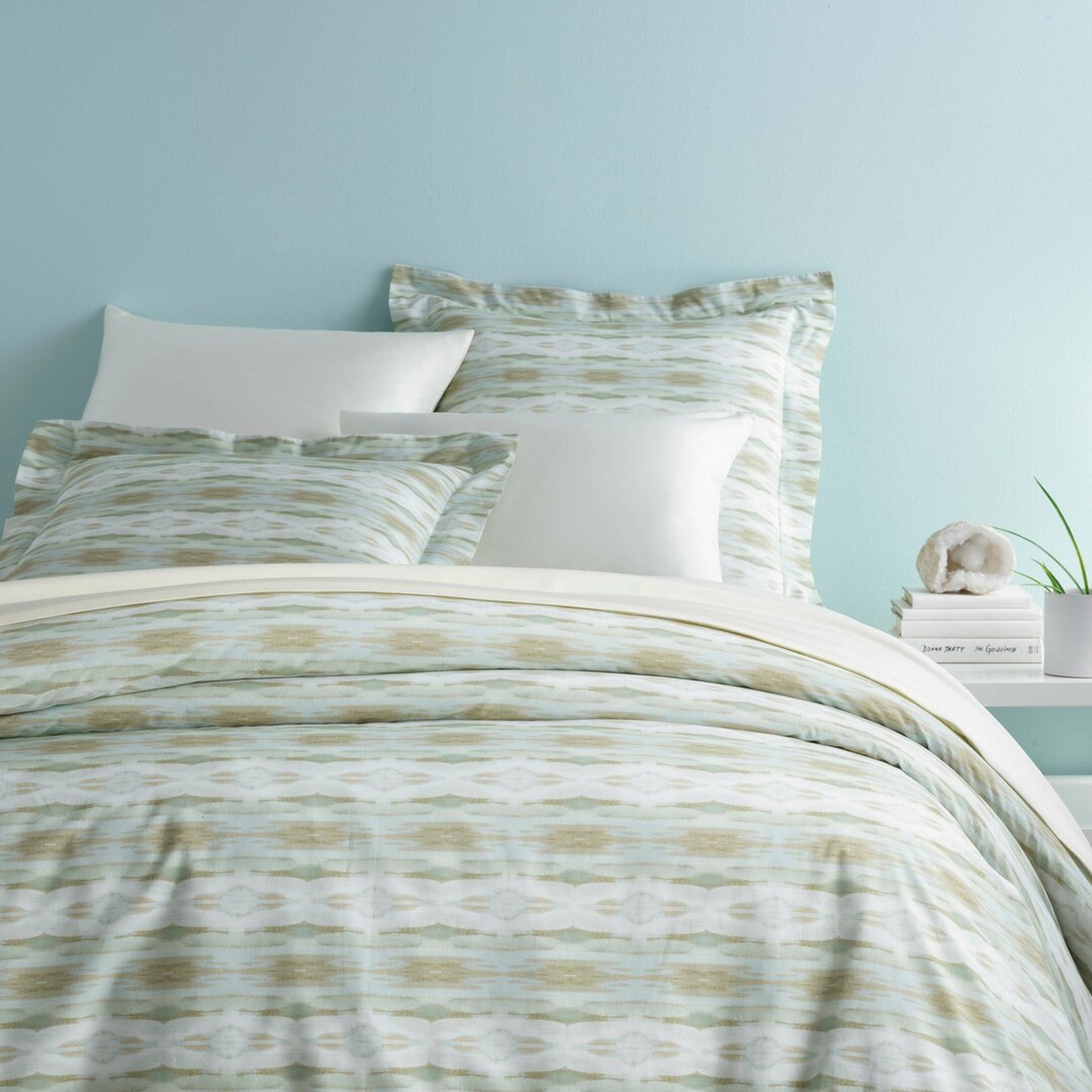 Pine Cone Hill Carolina Ikat Cotton Duvet Cover - Perigold