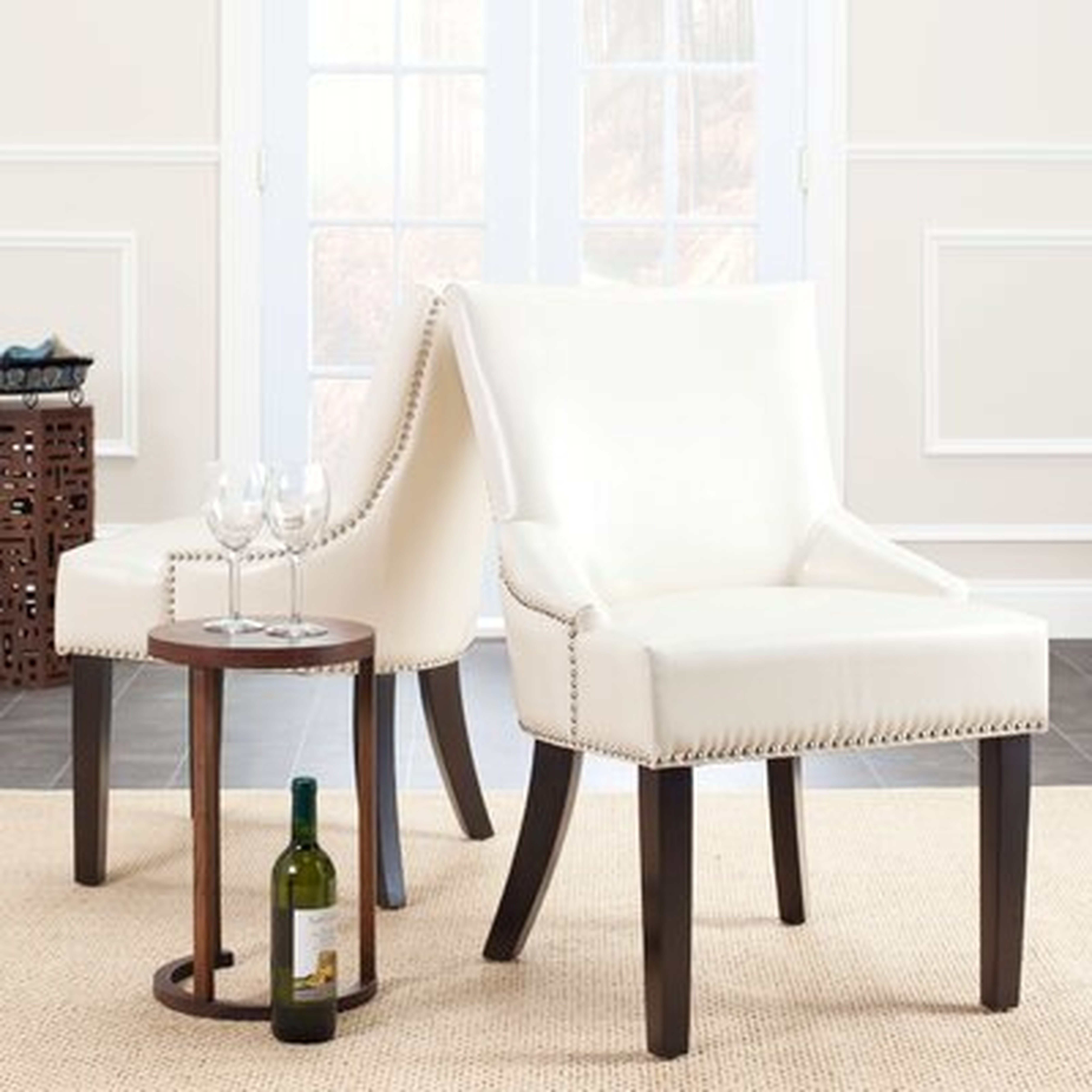 Lotus Upholstered Side Chair (set of 2) - Wayfair
