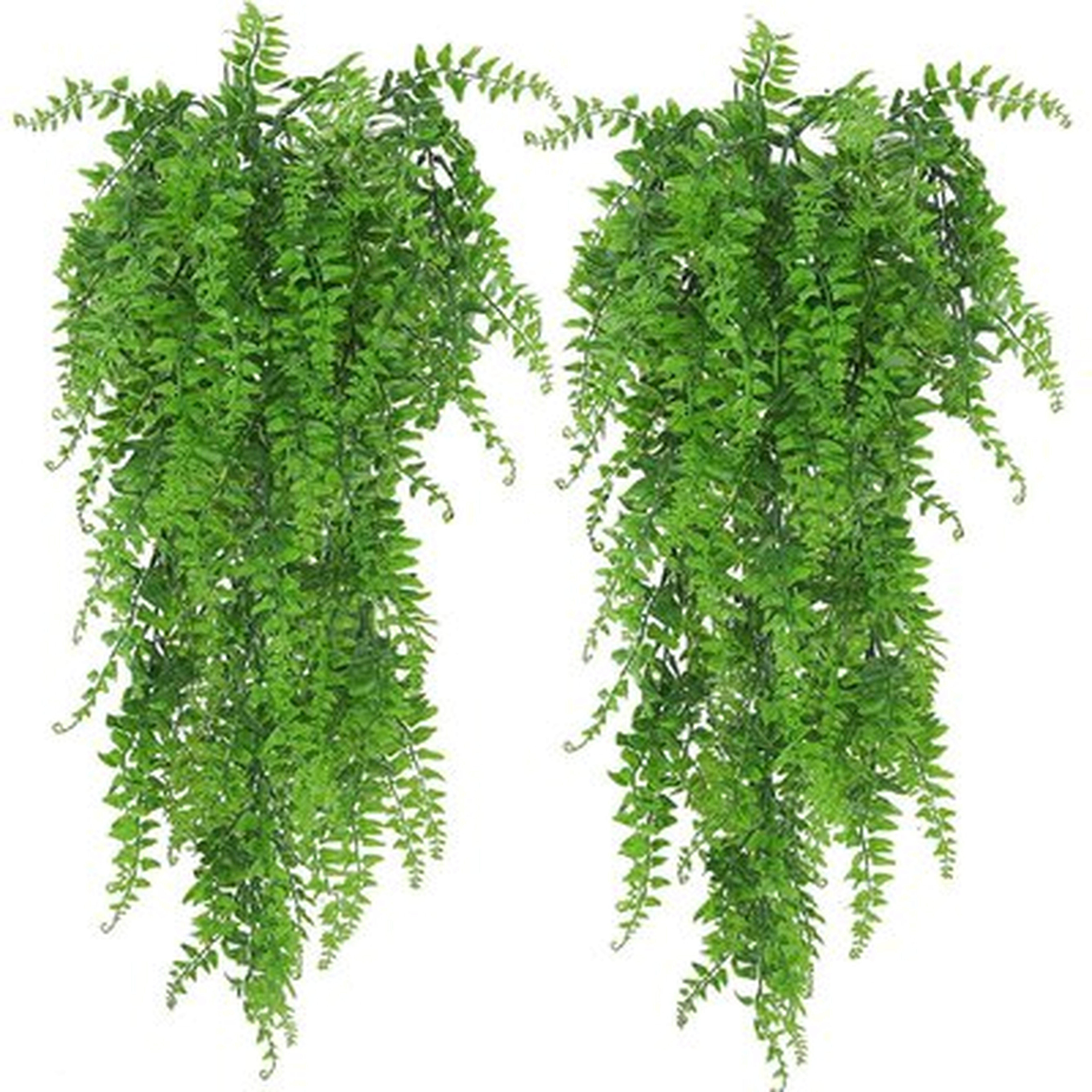 Faux Hanging Ivy Plants, Set of 2 - Wayfair