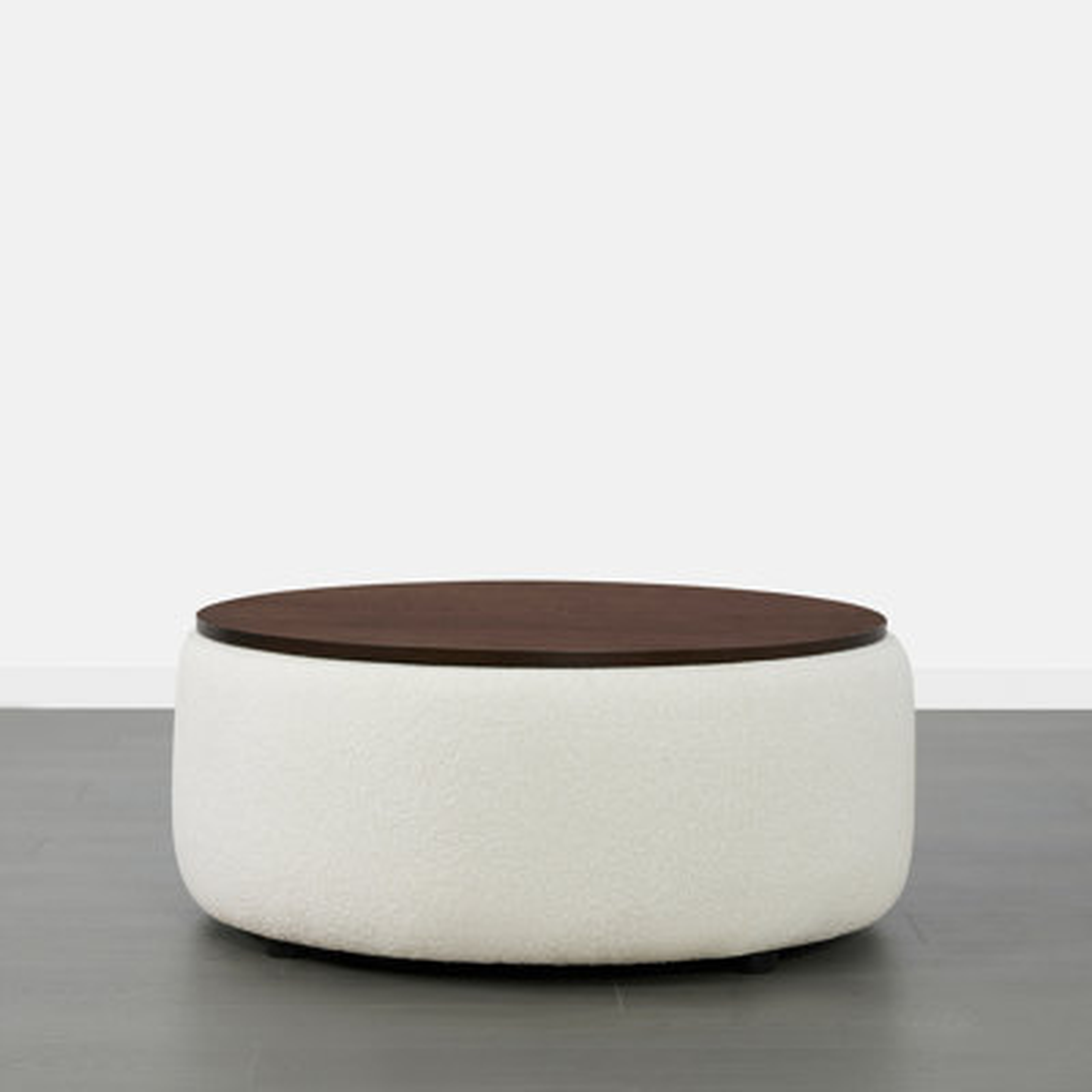 Round Storage Ottoman - Wayfair
