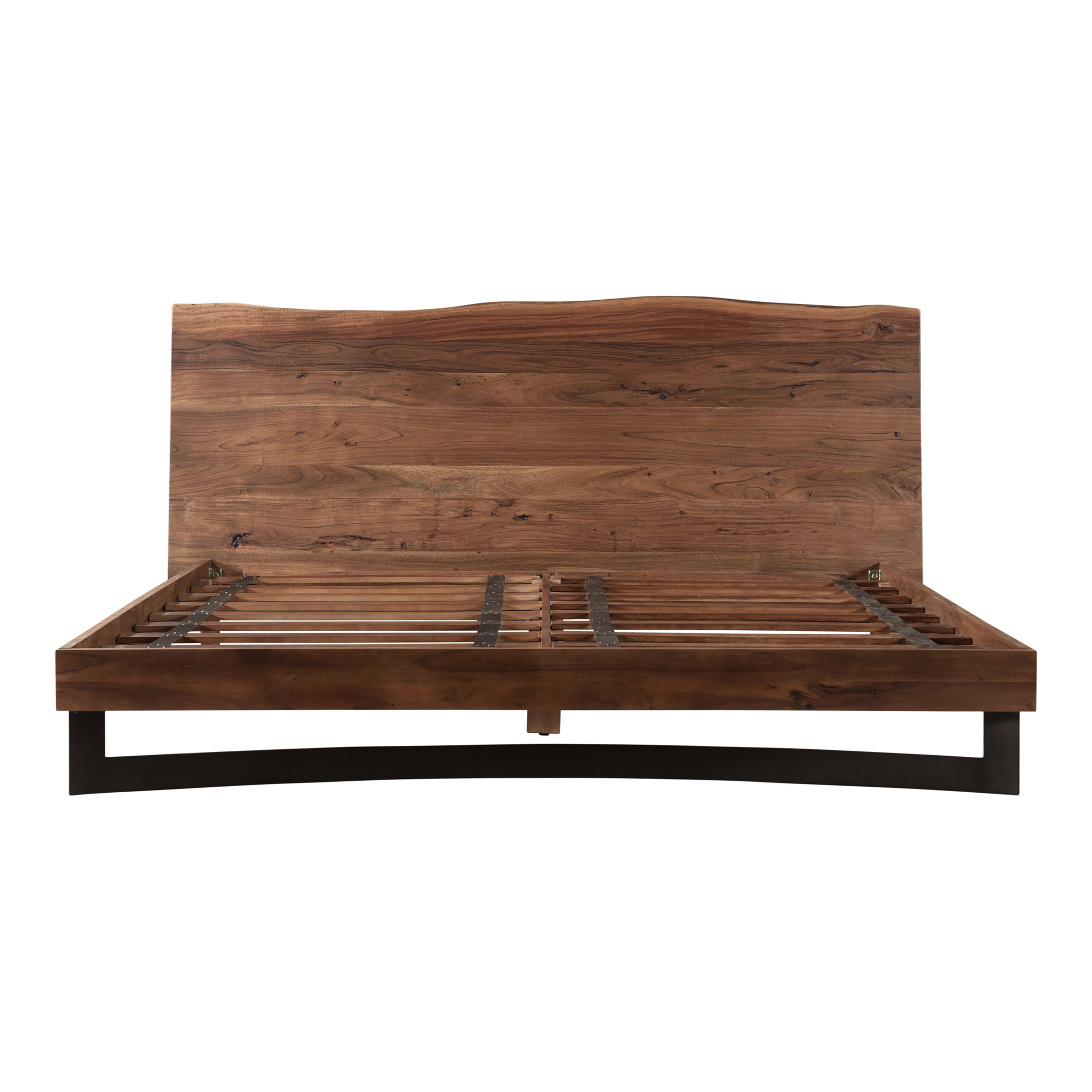 Bent King Bed Smoked - Moes Home Collection