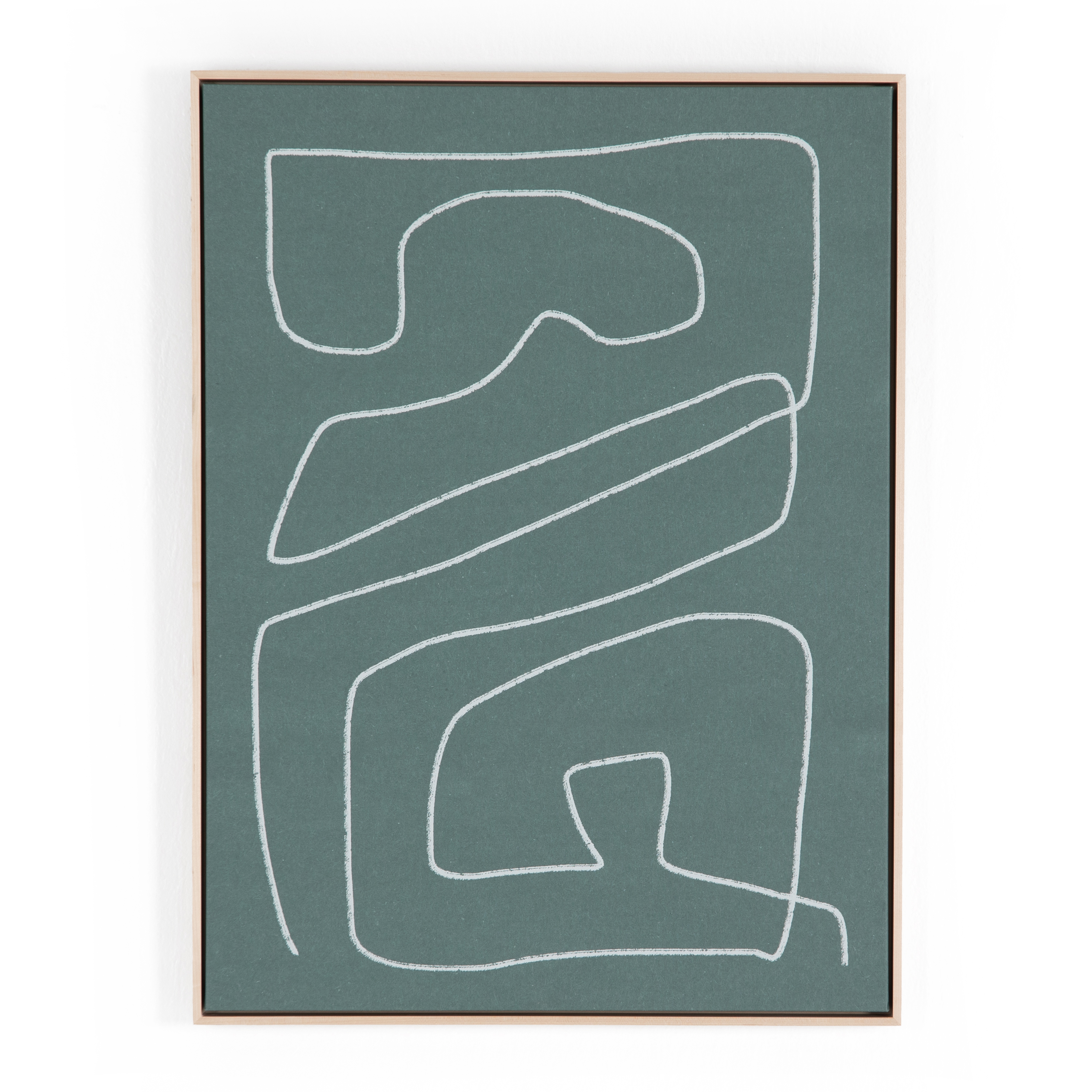 Line Abstract 1 By Dan Hobday - Four Hands