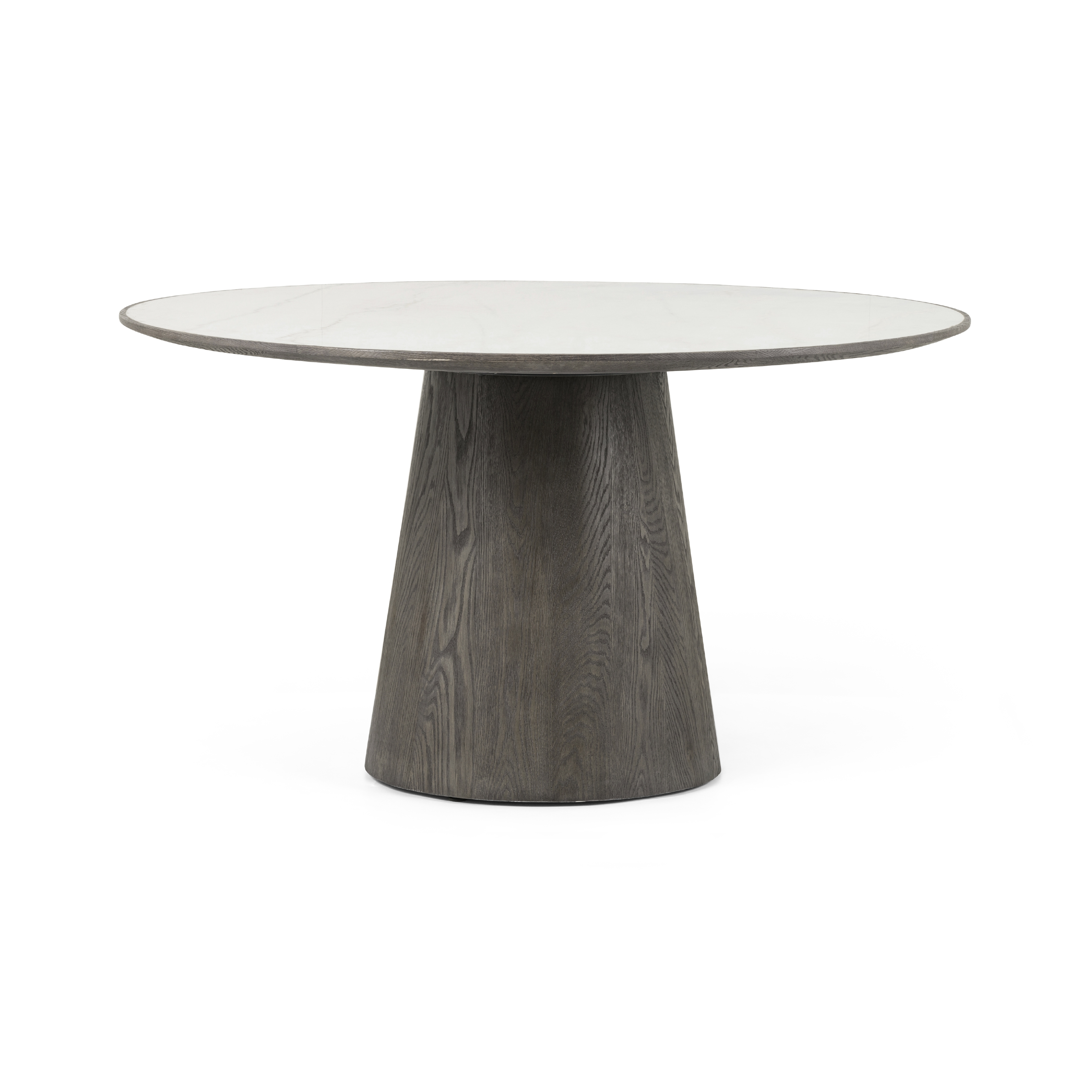 Skye Round Dining Table-White Marble - Four Hands