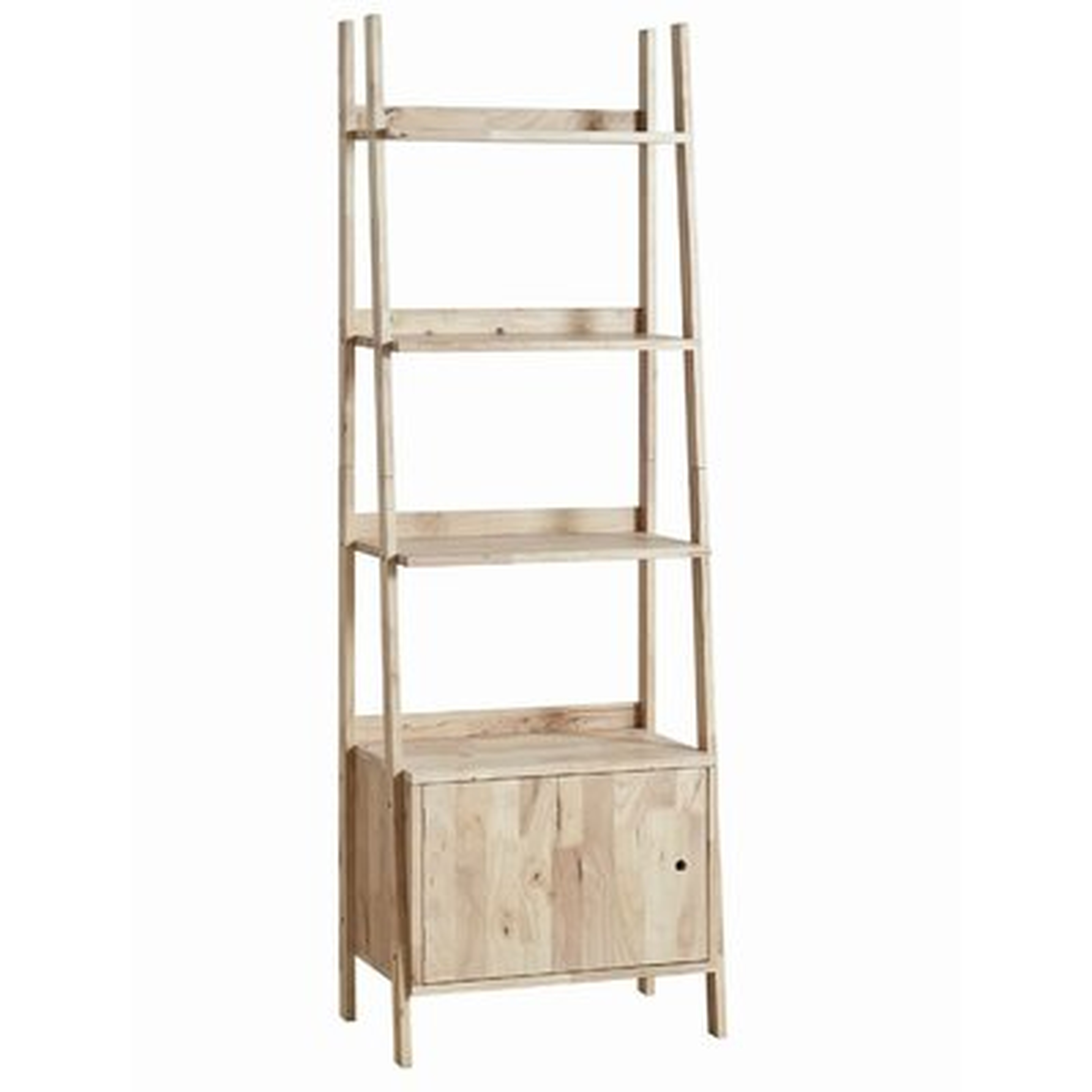 Joni 70.75" H x 15" W Wooden Ladder Shelf - Wayfair