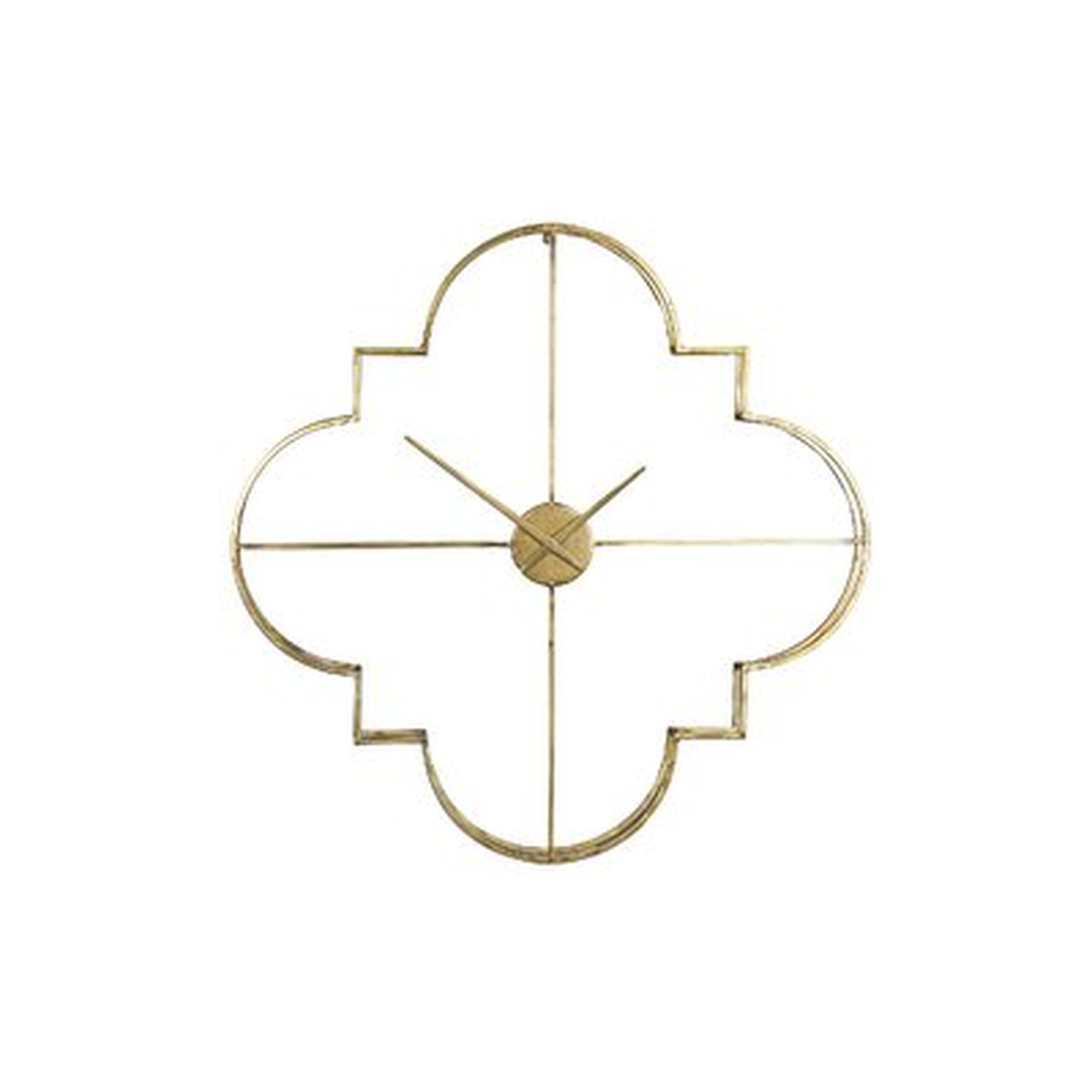 Oversized Leilani Wall Clock - Wayfair