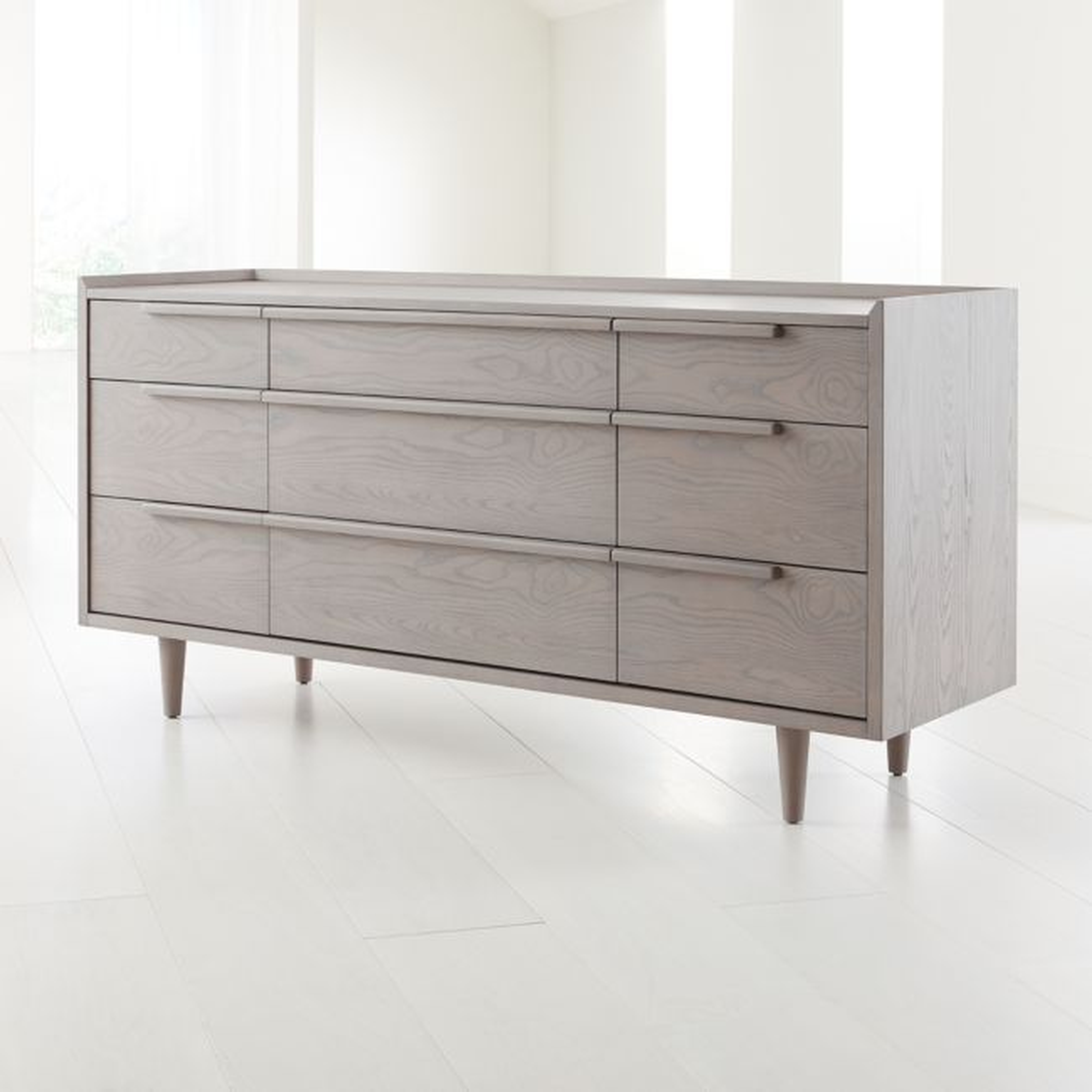 Tate Stone 9-Drawer Dresser - Crate and Barrel