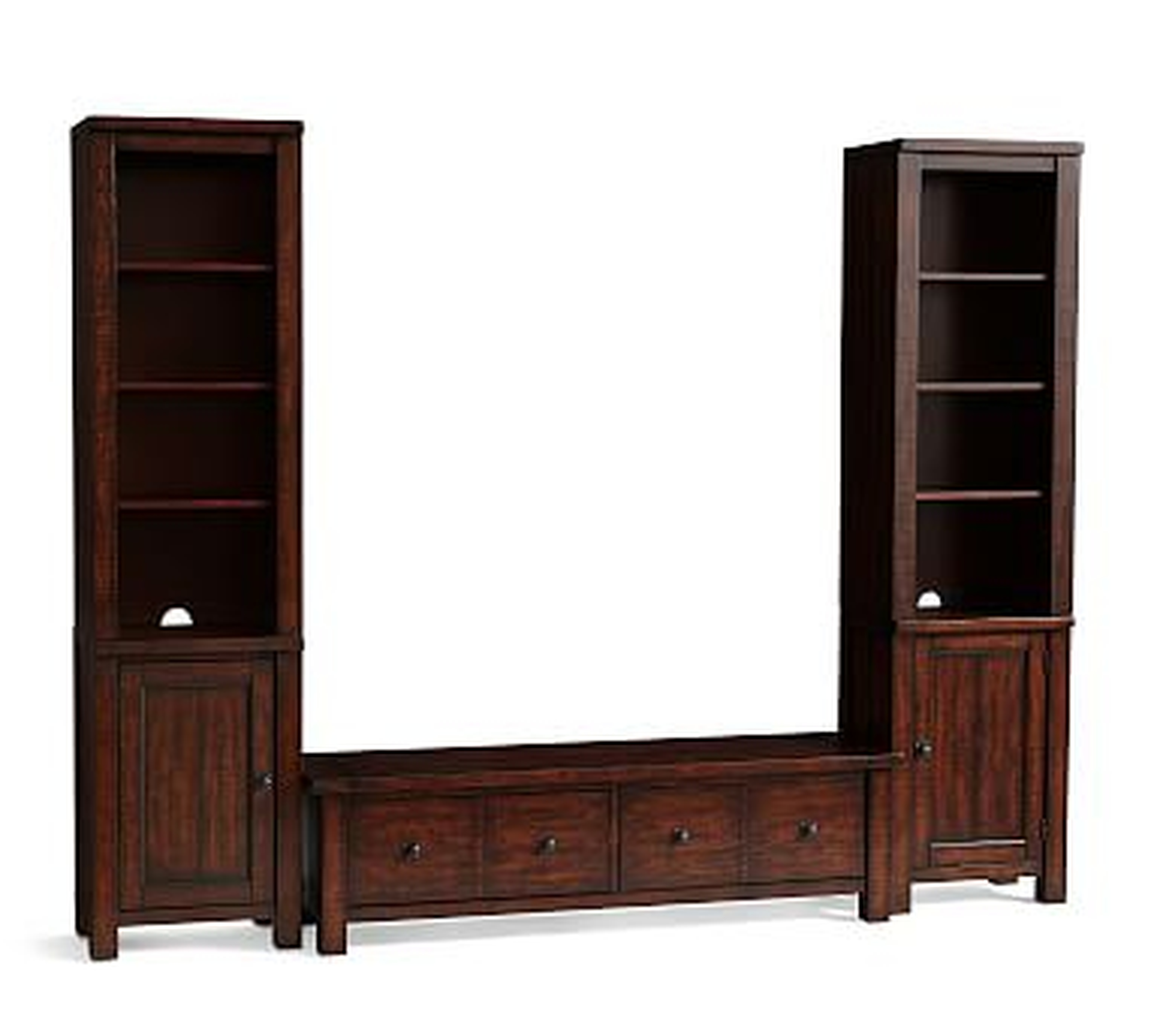 Benchwright 3-Piece Entryway Set with Storage Bench - Pottery Barn