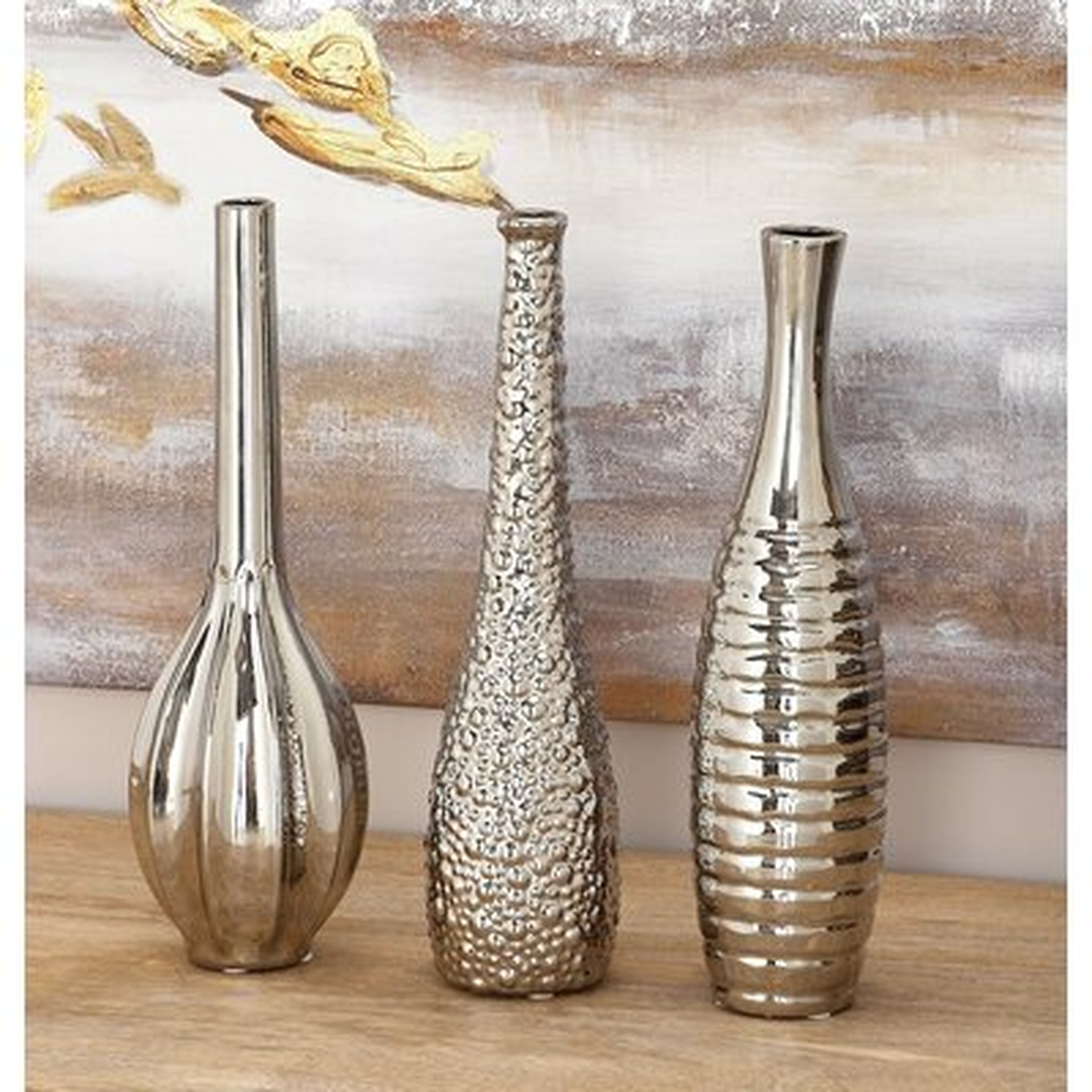 3-Piece Sarya Vase Set - Wayfair