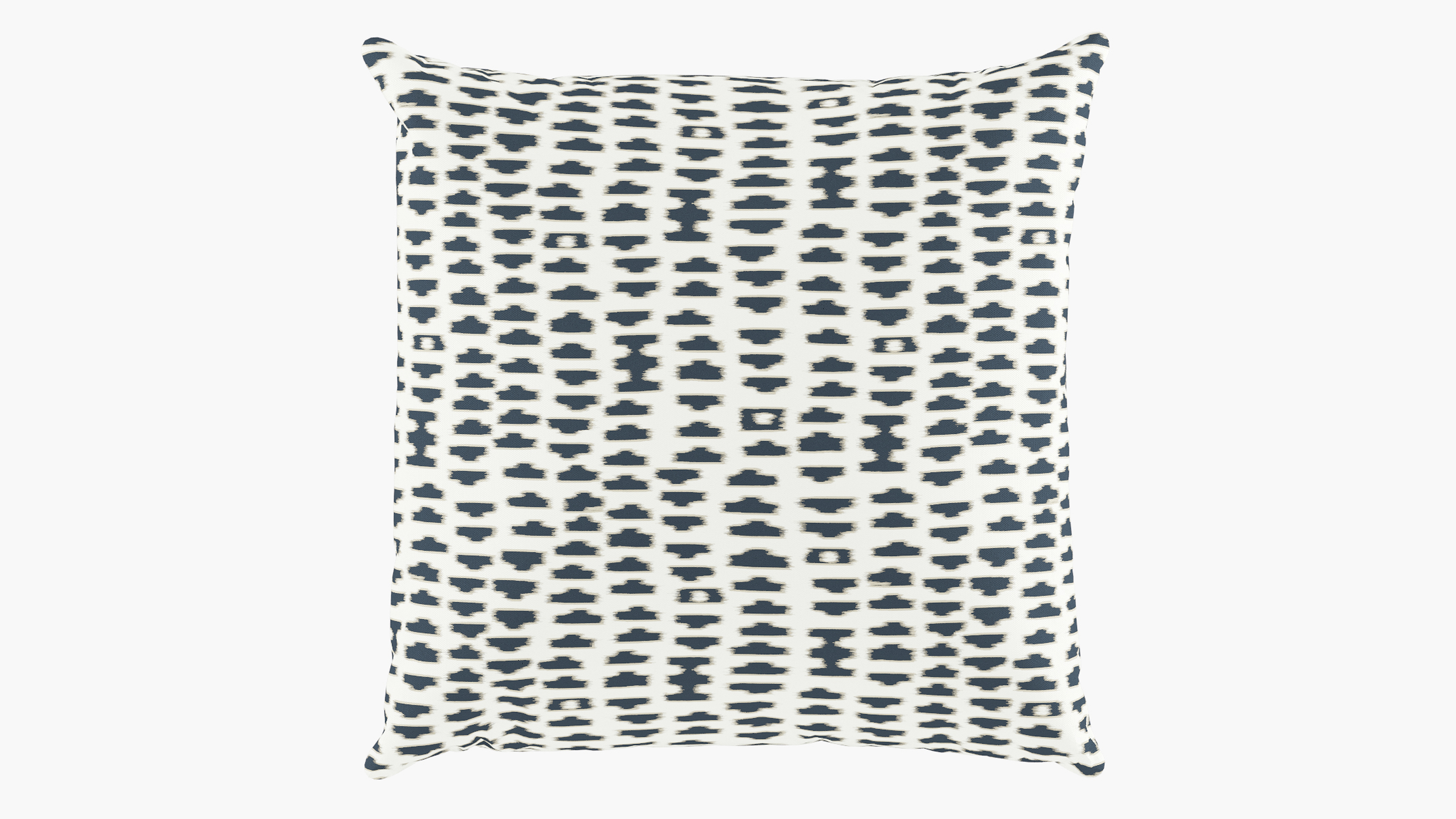 Outdoor 20" Throw Pillow, Ivory Odalisque, 20" x 20" - The Inside