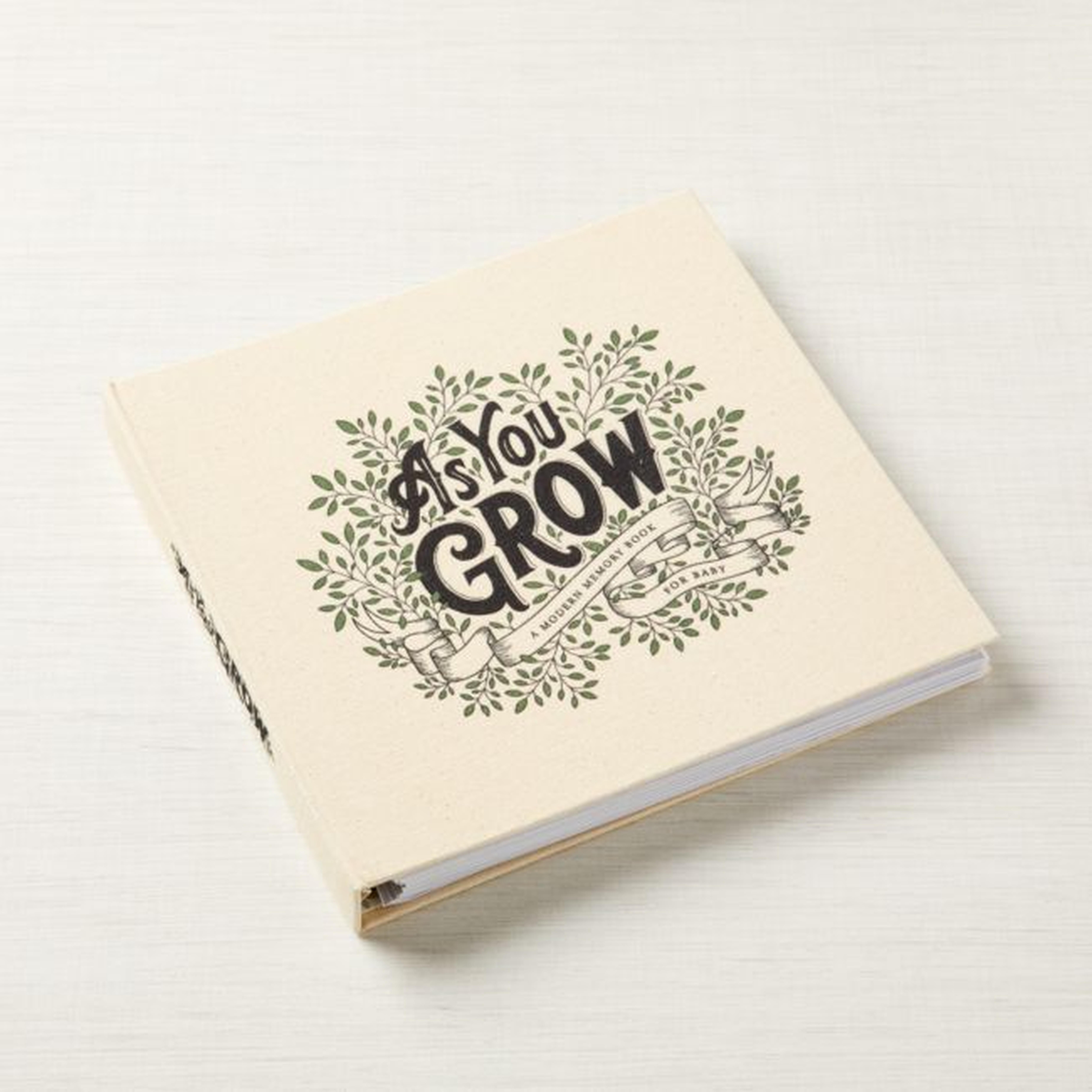 As You Grow Baby Memory Book by Korie Herold - Crate & Kids
