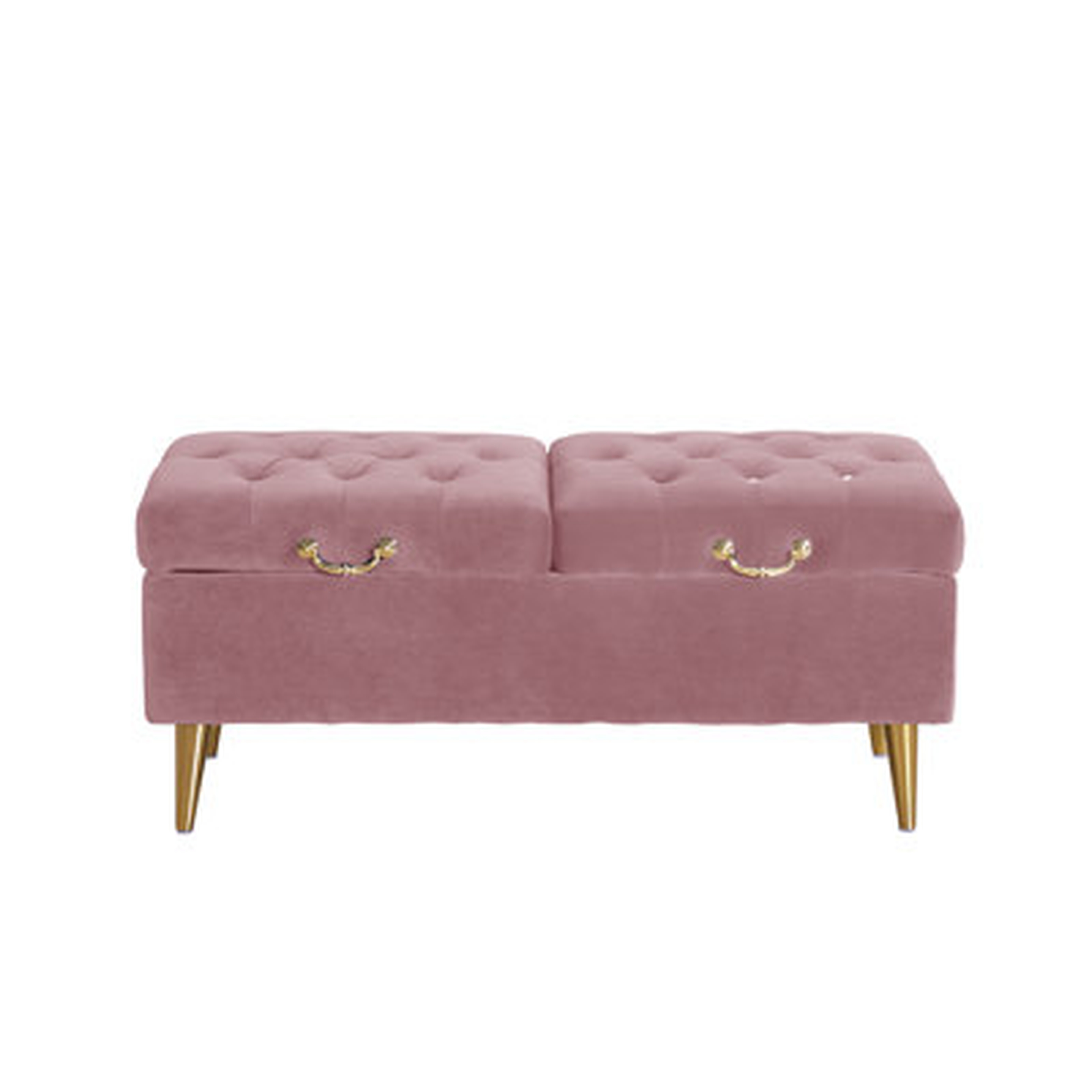 Upholstered Flip Top Storage Bench - Wayfair