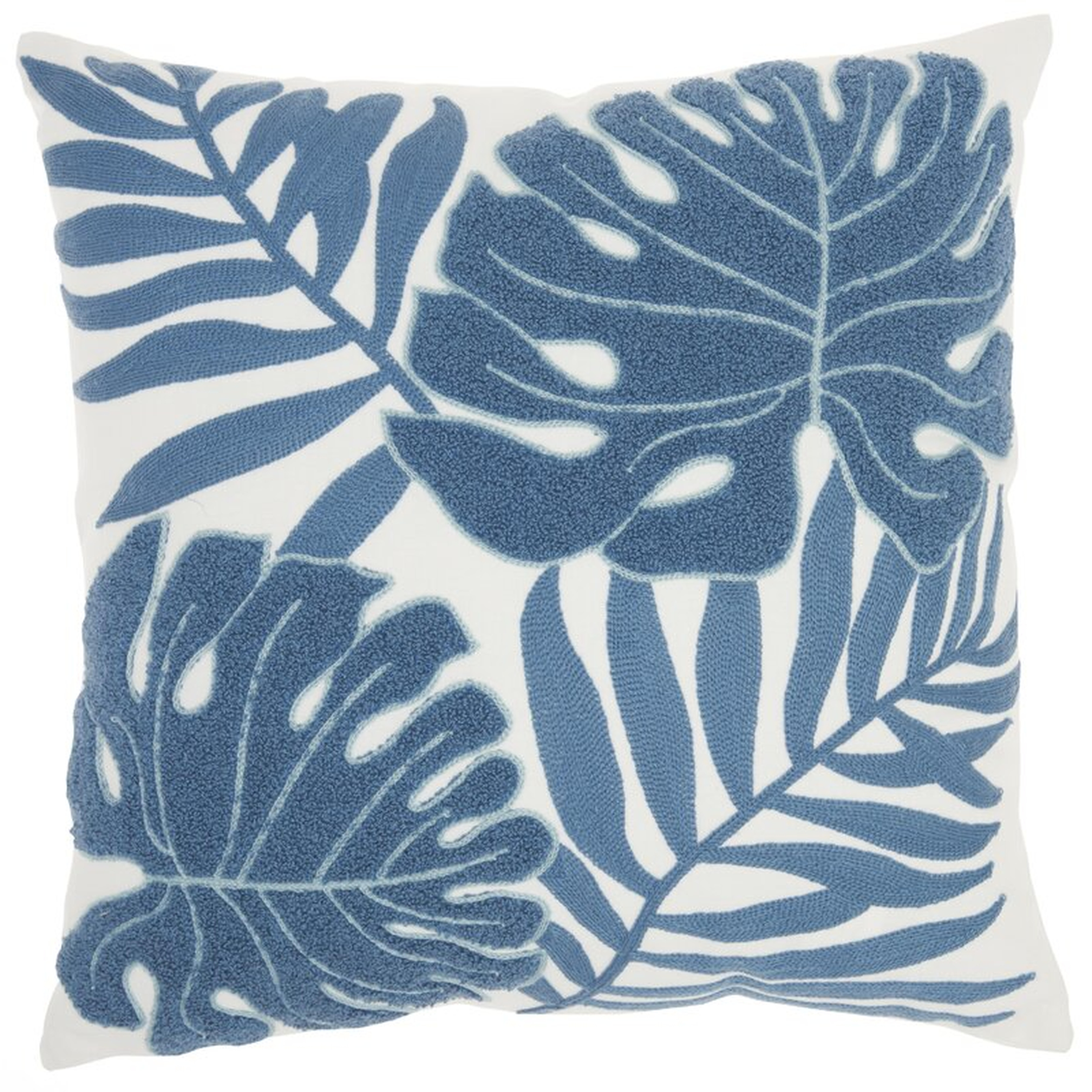 Solo Rugs Square Pillow Cover & Insert Color: Blue - Perigold