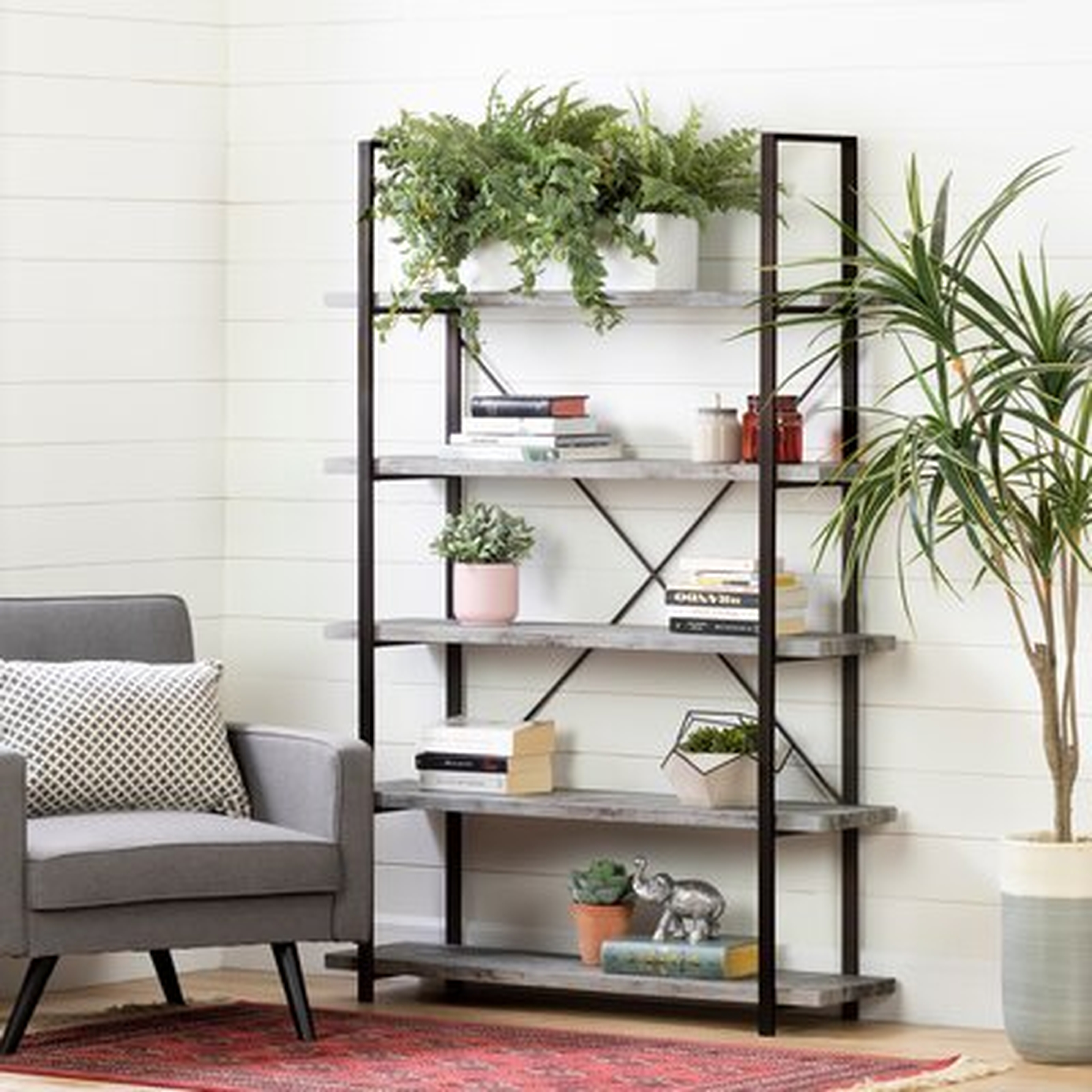 Gimetri 61.5" x 39.5" Shelving Unit - Wayfair