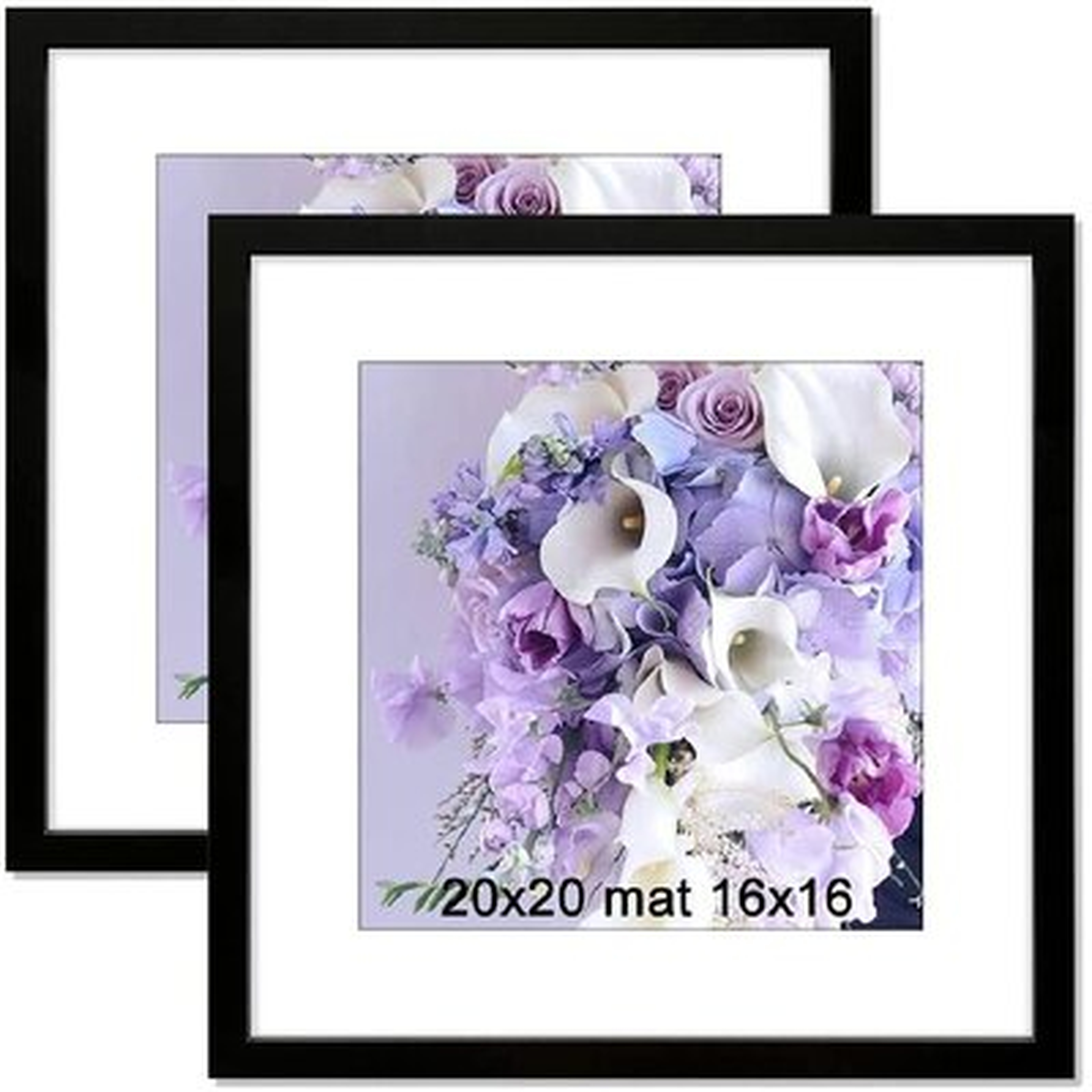 Frame Luxury Picture Frame Wall Hanging, Display Picture Without Mat, Poster Photo Frame - Wayfair