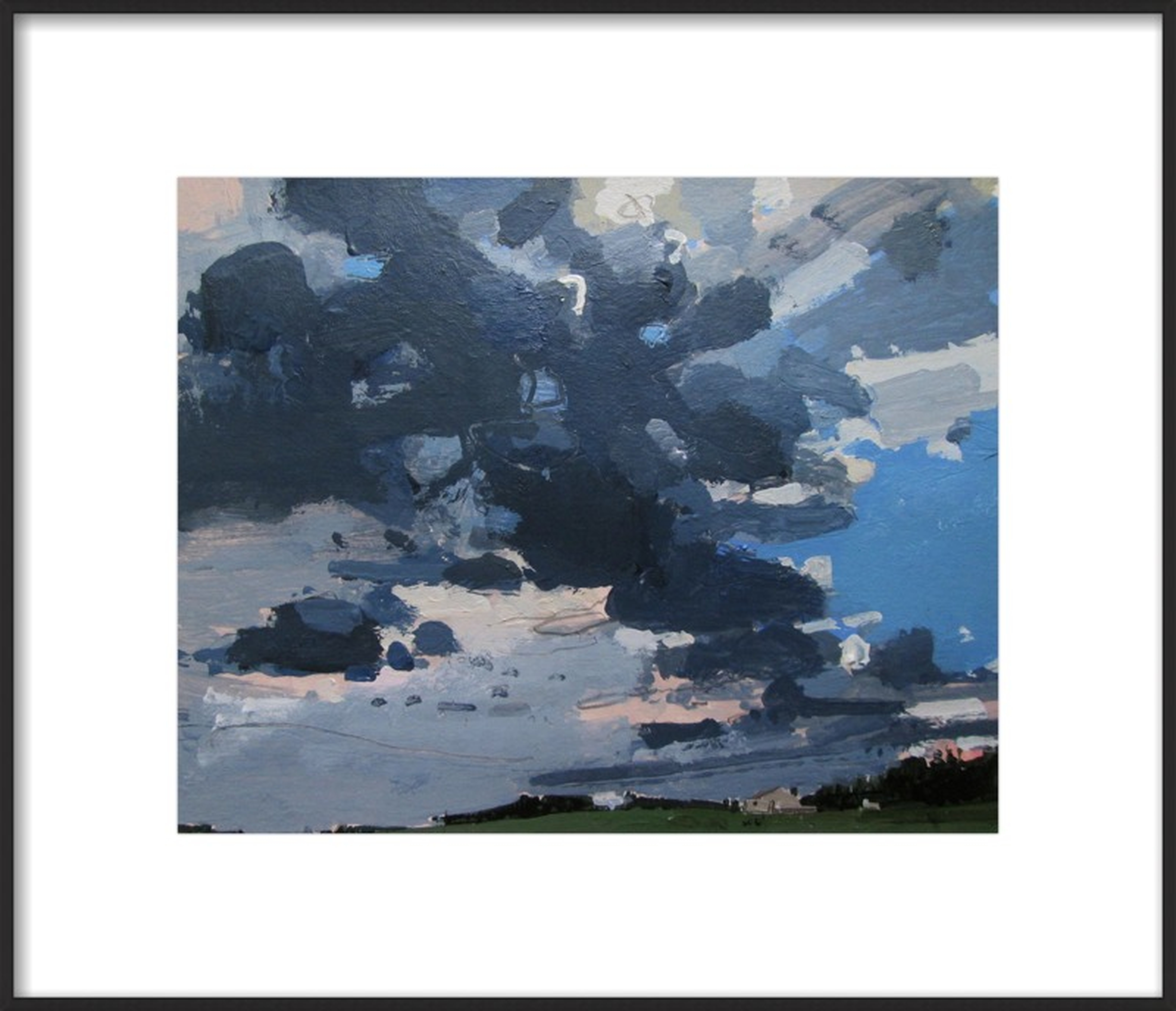 Storm Over Little House by Harry Stooshinoff for Artfully Walls - Artfully Walls