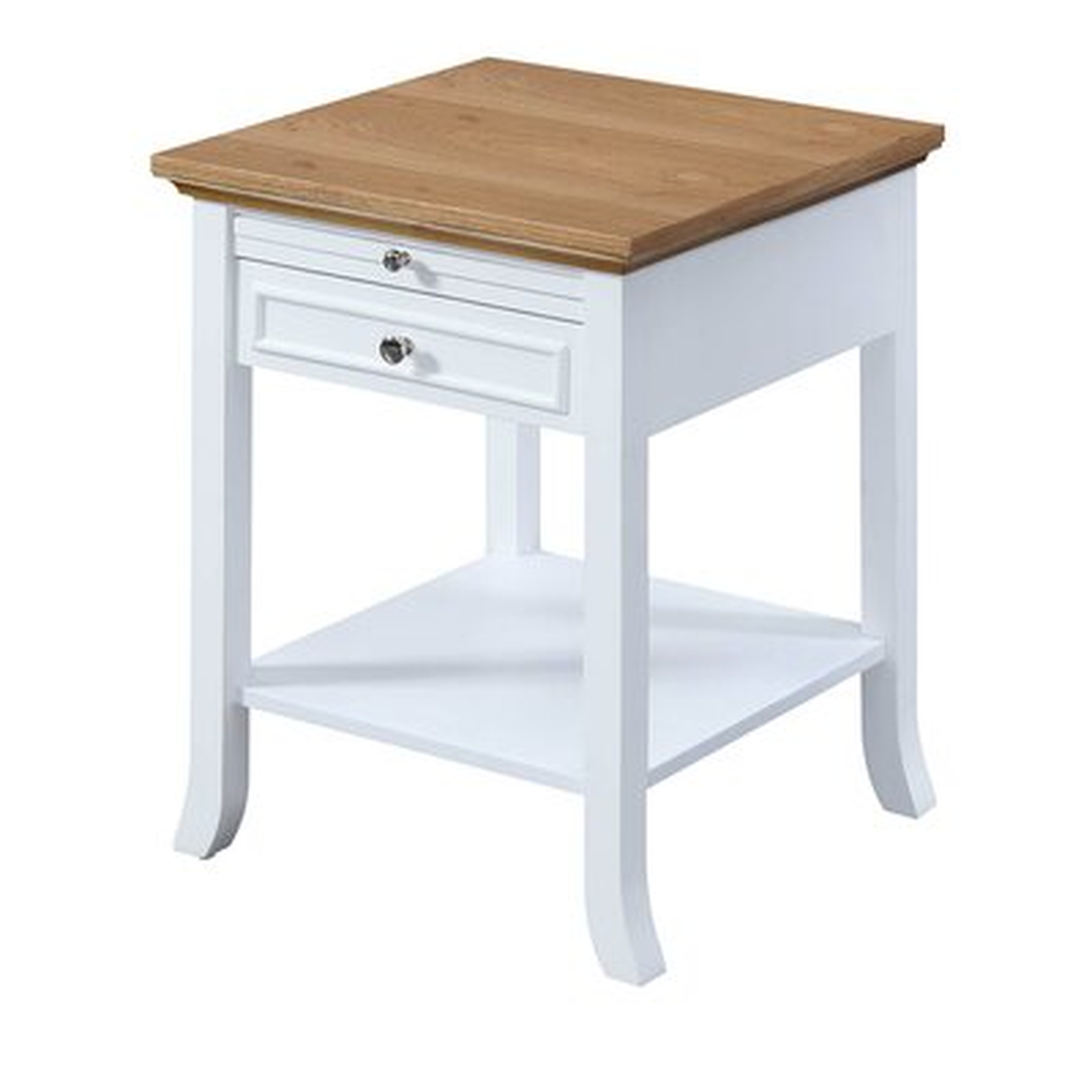 Hugh End Table with Storage - Wayfair