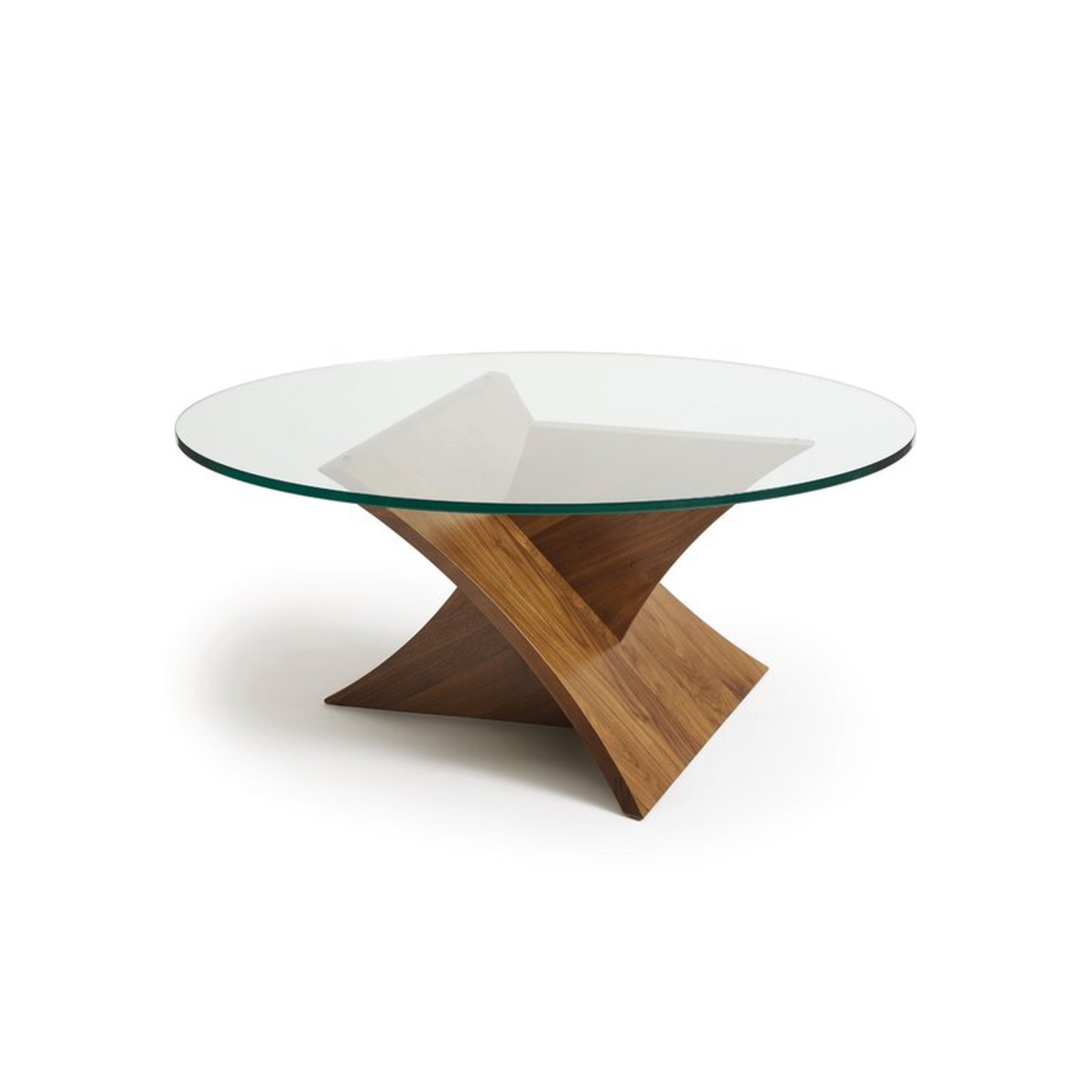 Copeland Furniture Planes Glass Top Coffee Table - Perigold
