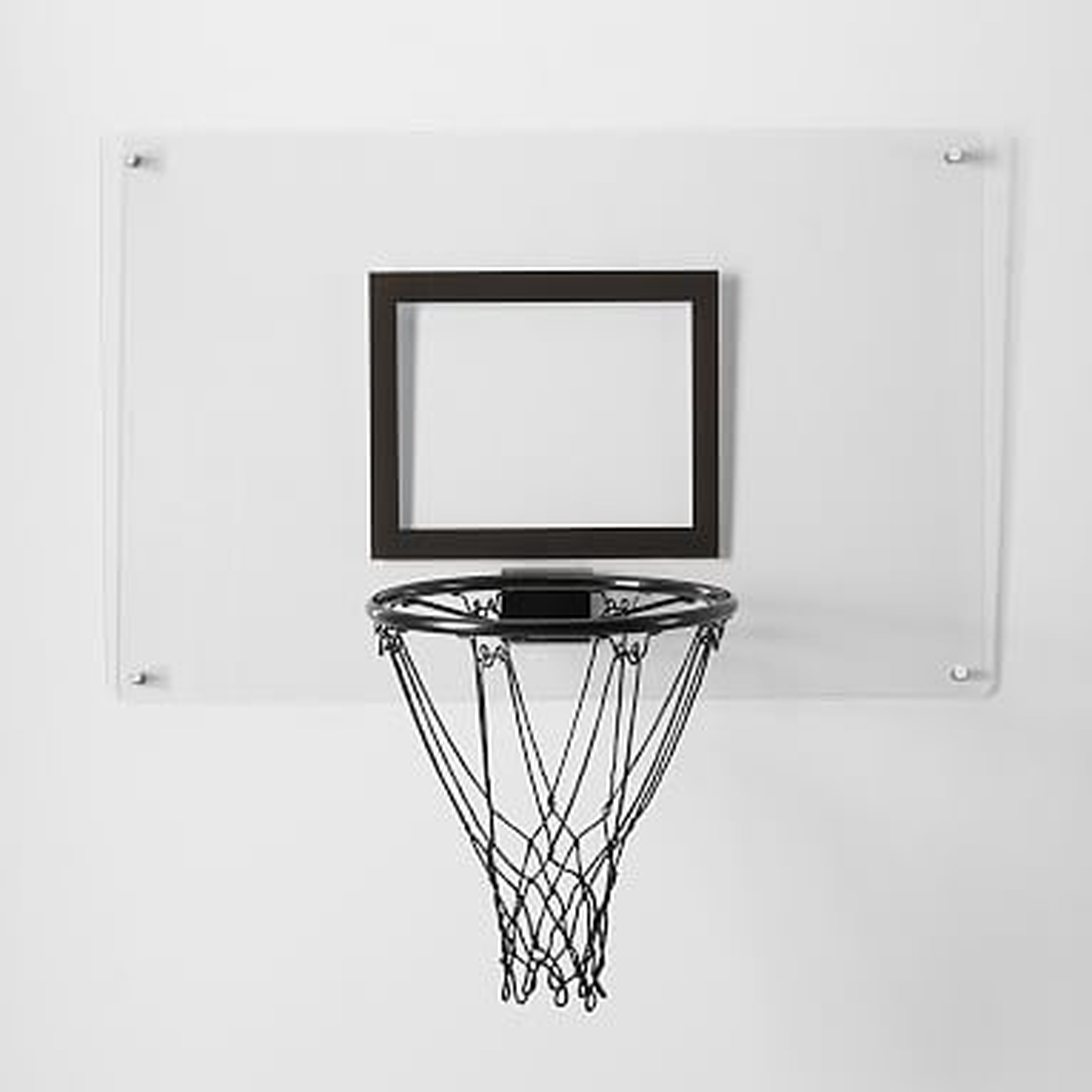 Wall Mounted Acrylic Basketball Hoop - Pottery Barn Teen
