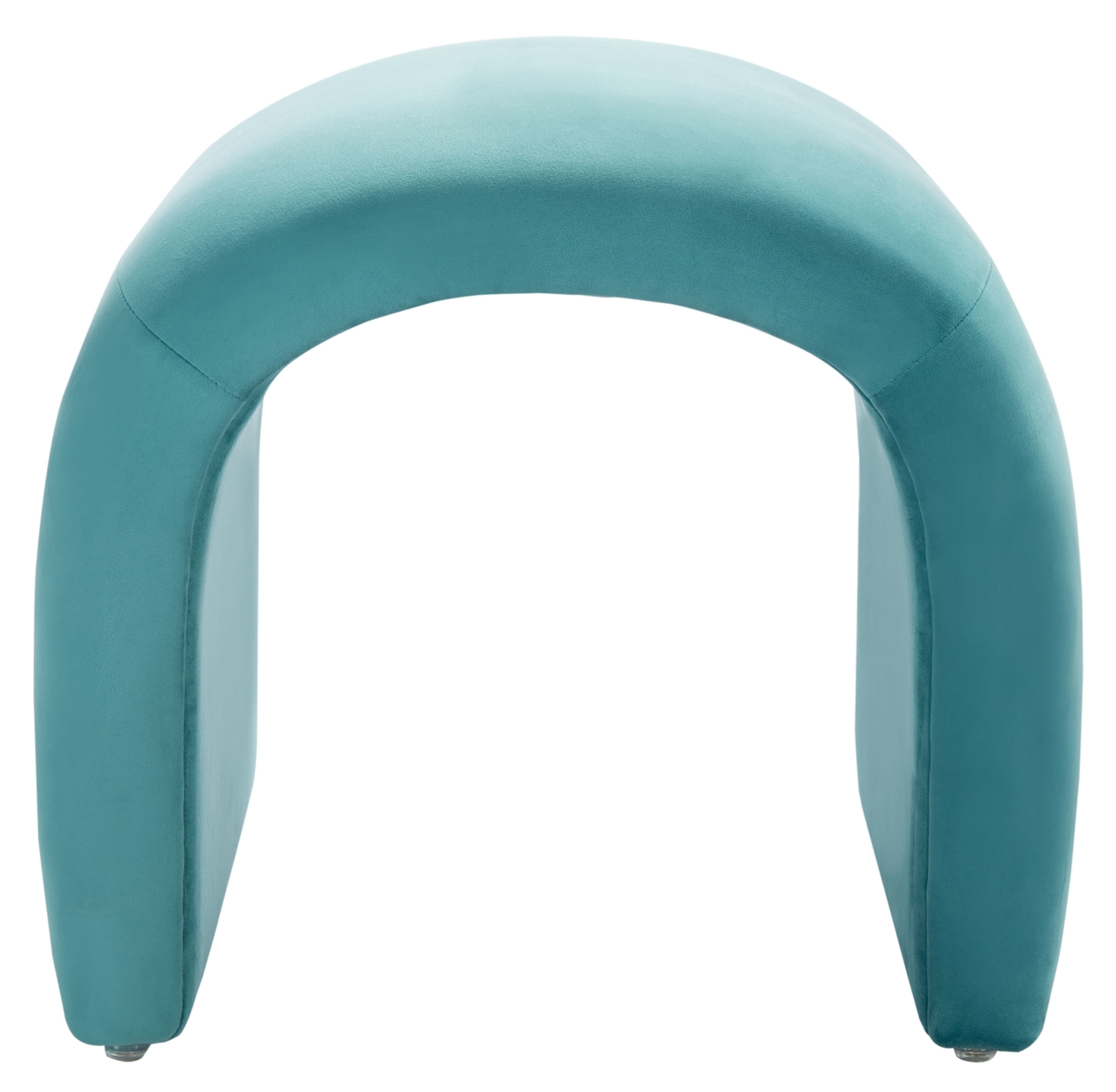 Kibo Ottoman - Sea Blue - Safavieh - Safavieh