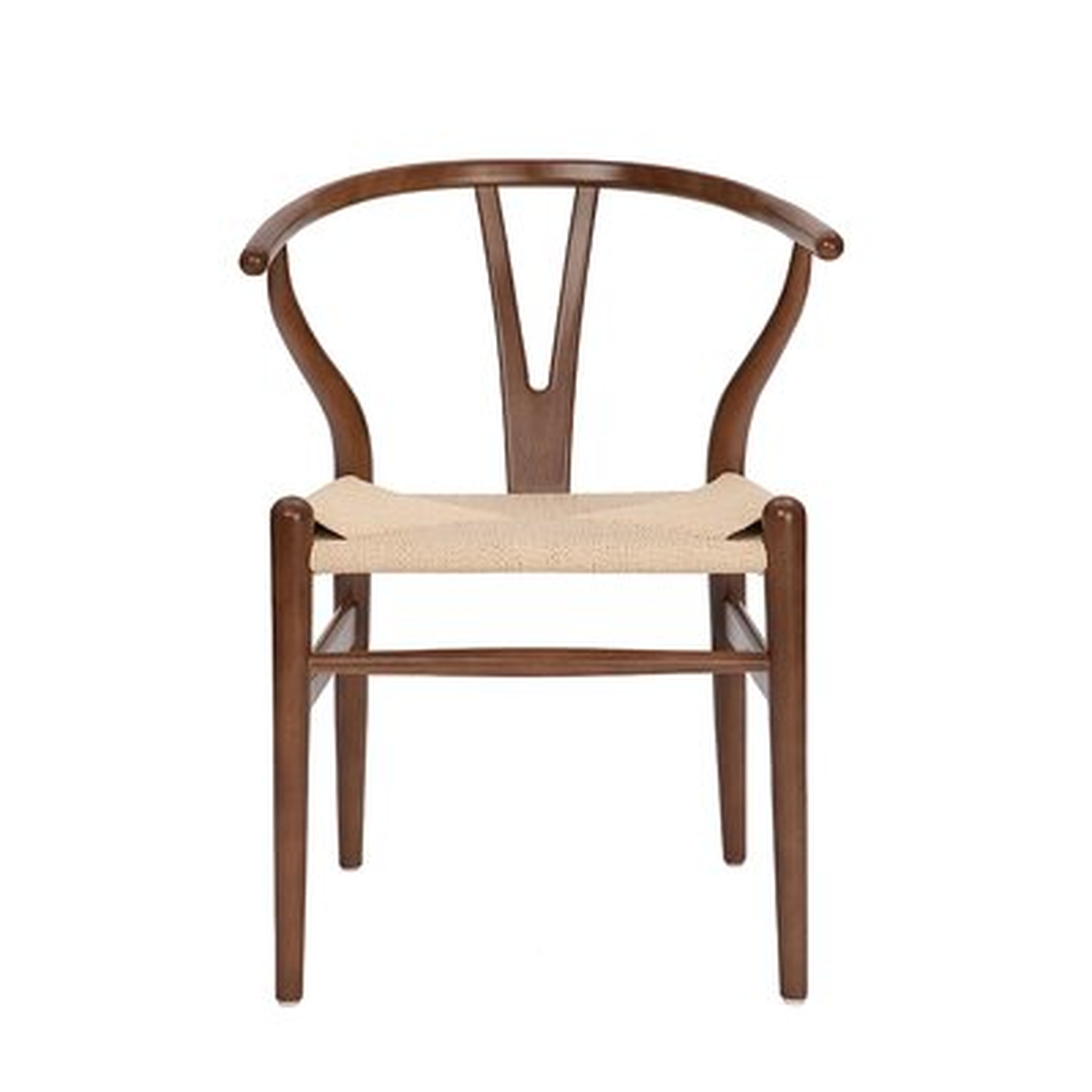 Gunnur Solid Wood Wishbone Stacking Side Chair - Wayfair