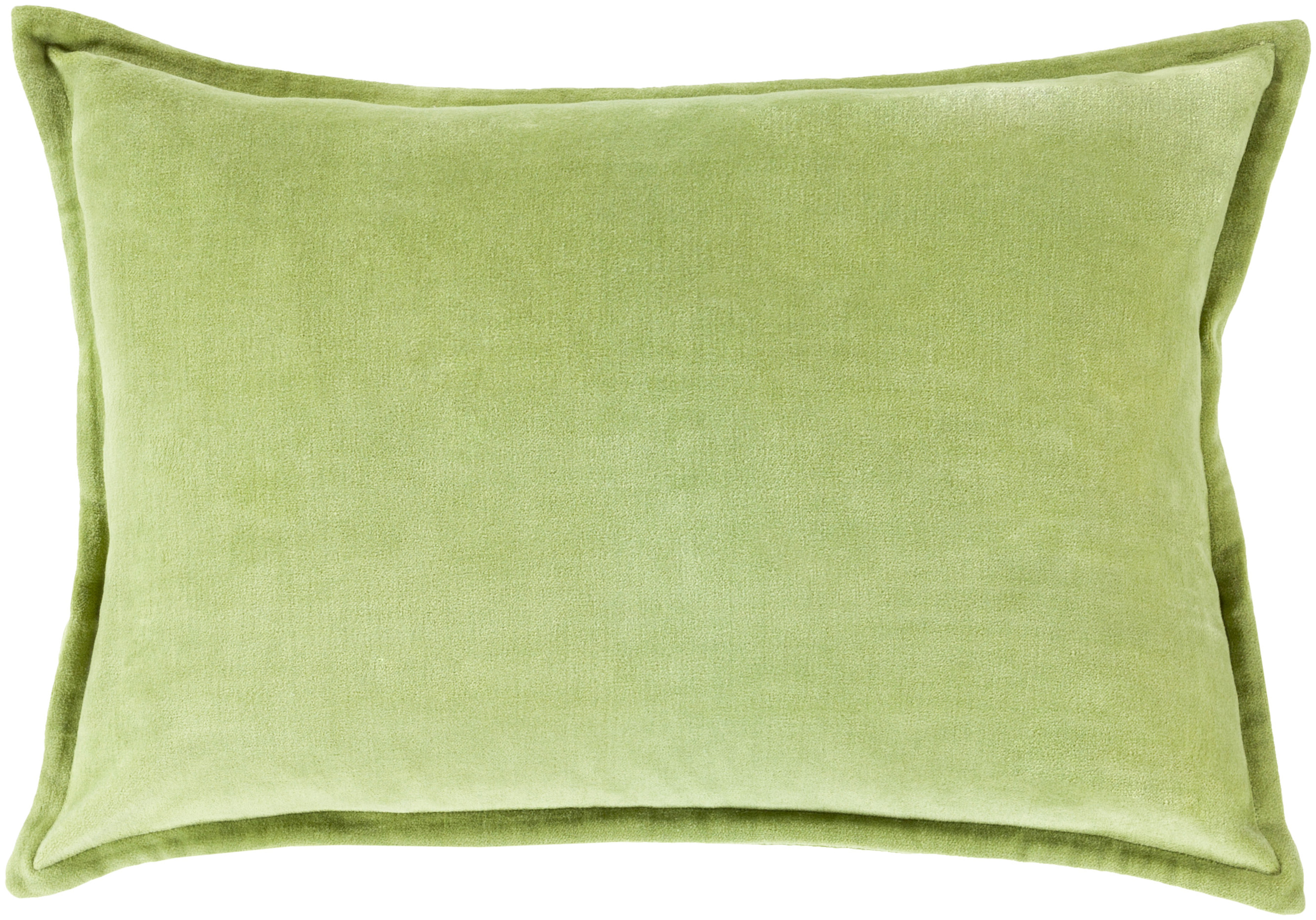 Cotton Velvet Throw Pillow, Small, with poly insert - Surya