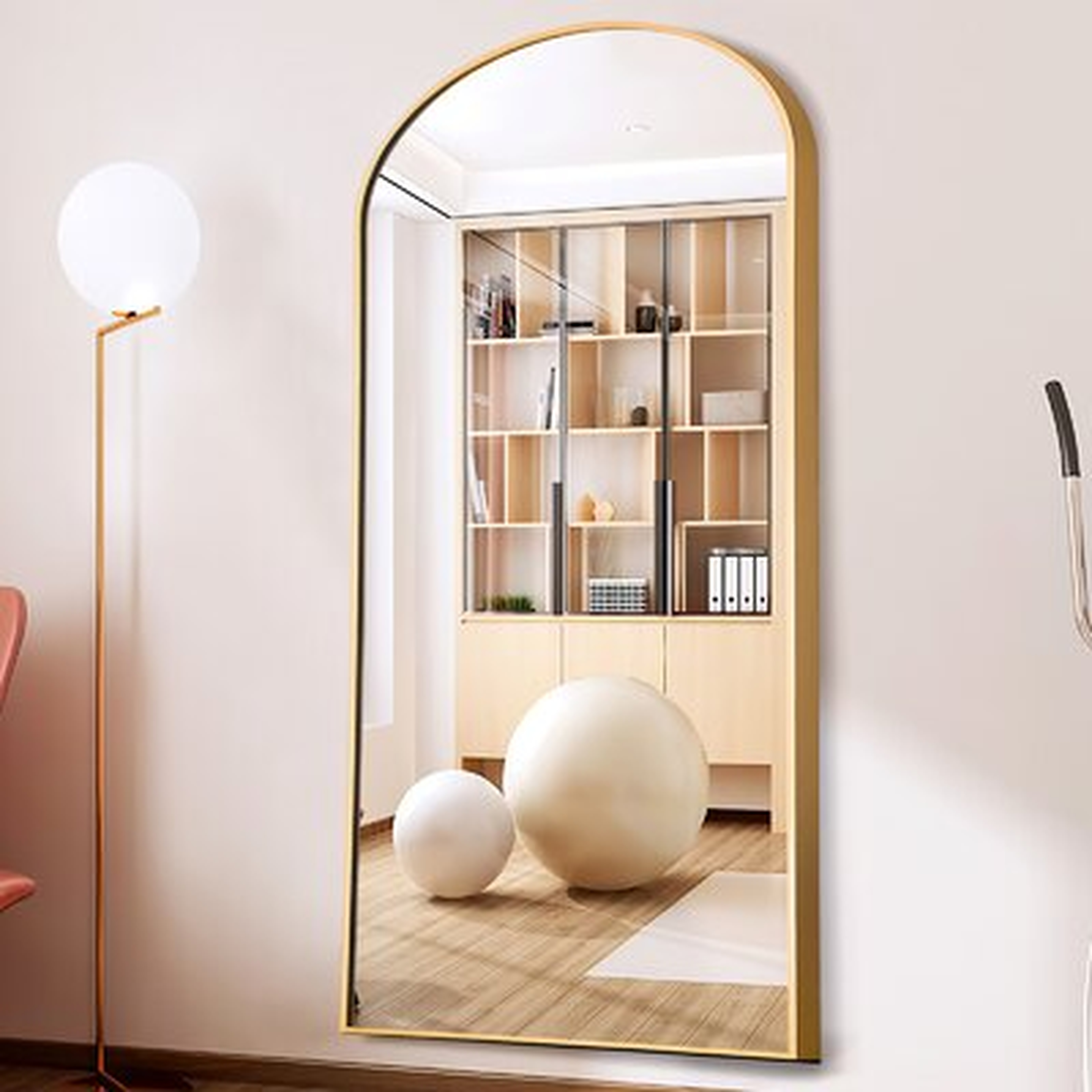 Modern Oversize Arch-Top Full Length Mirror - Wayfair