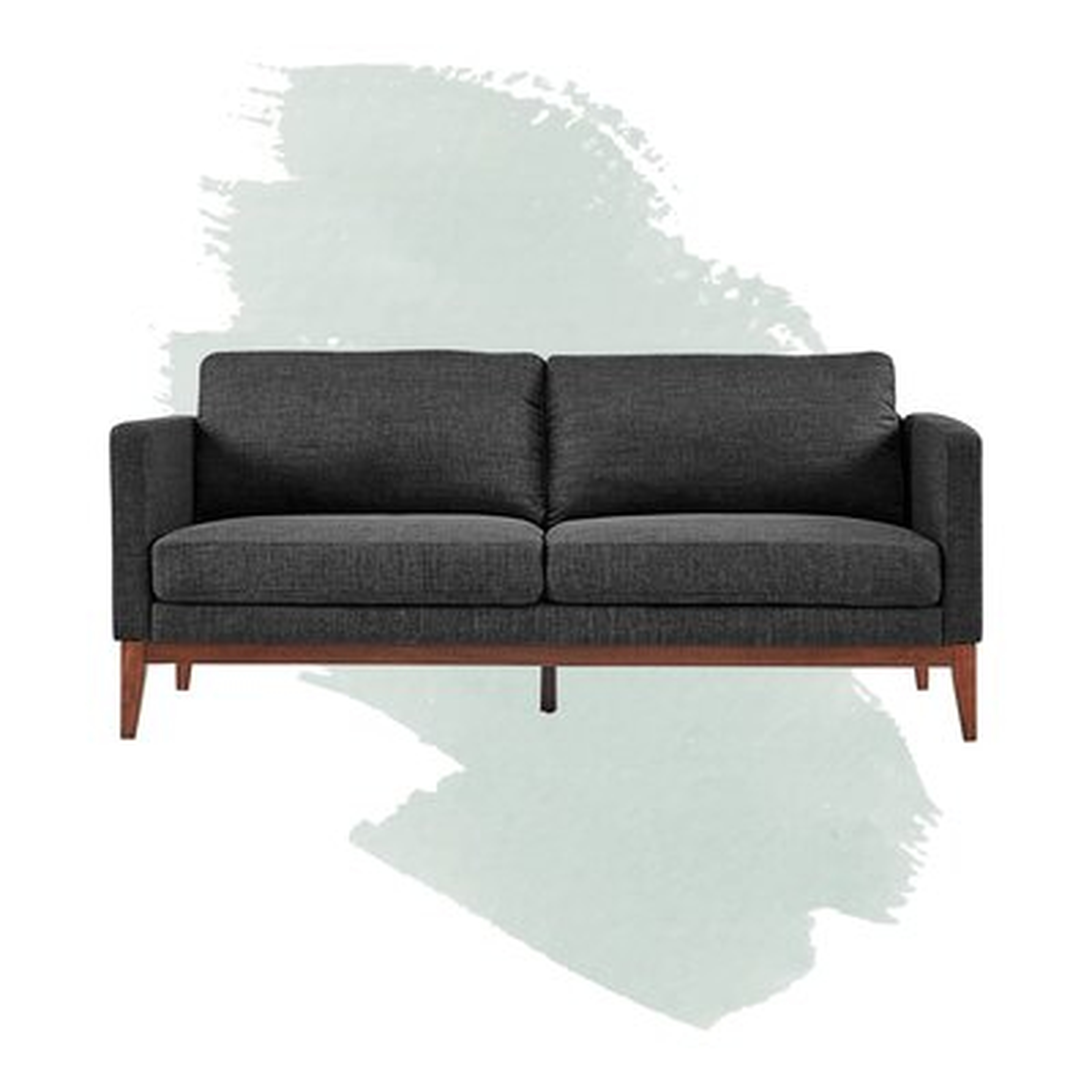 Cartwright 76.75" Square Arm Sofa - Wayfair