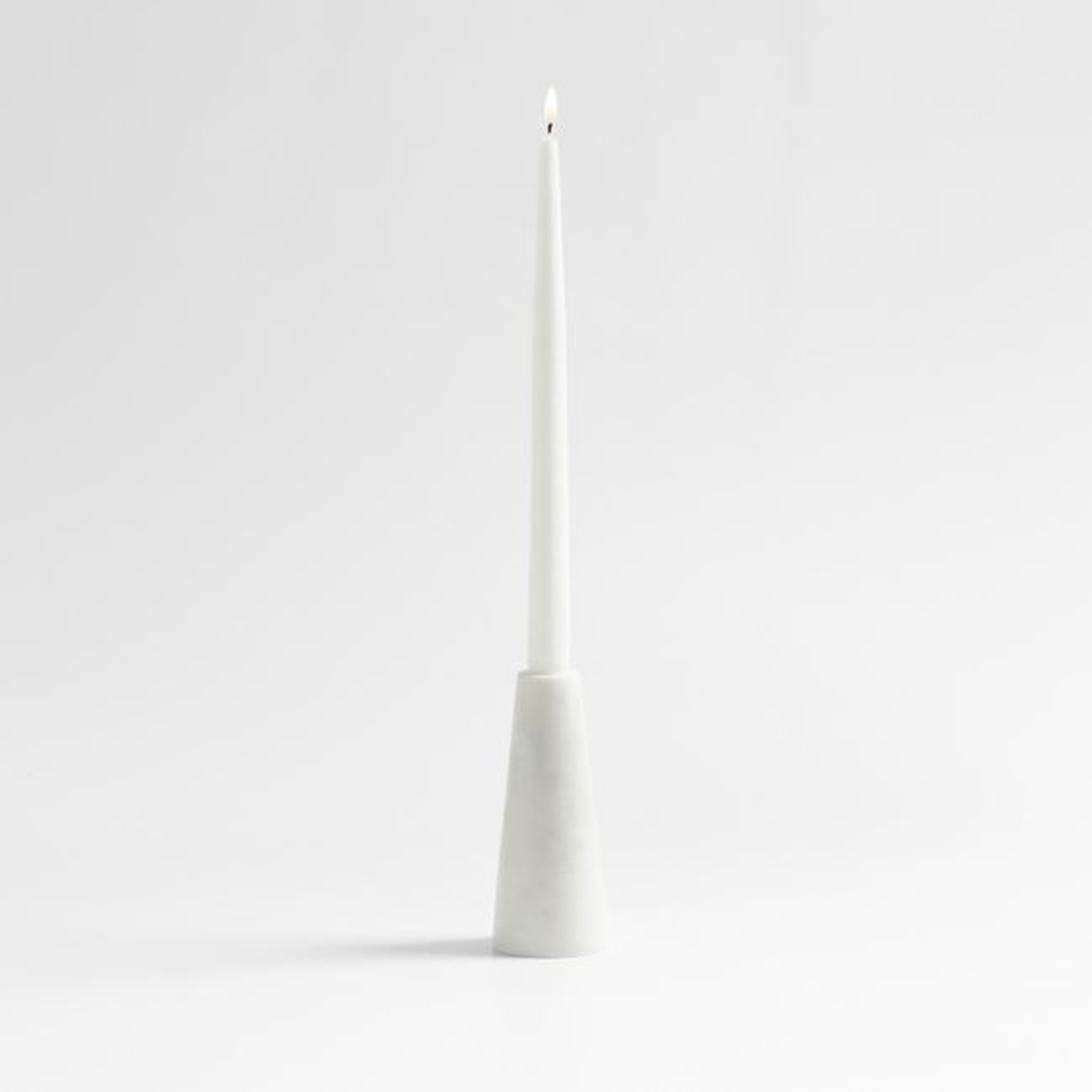 Marble Taper Candle Holder 6" - Crate and Barrel