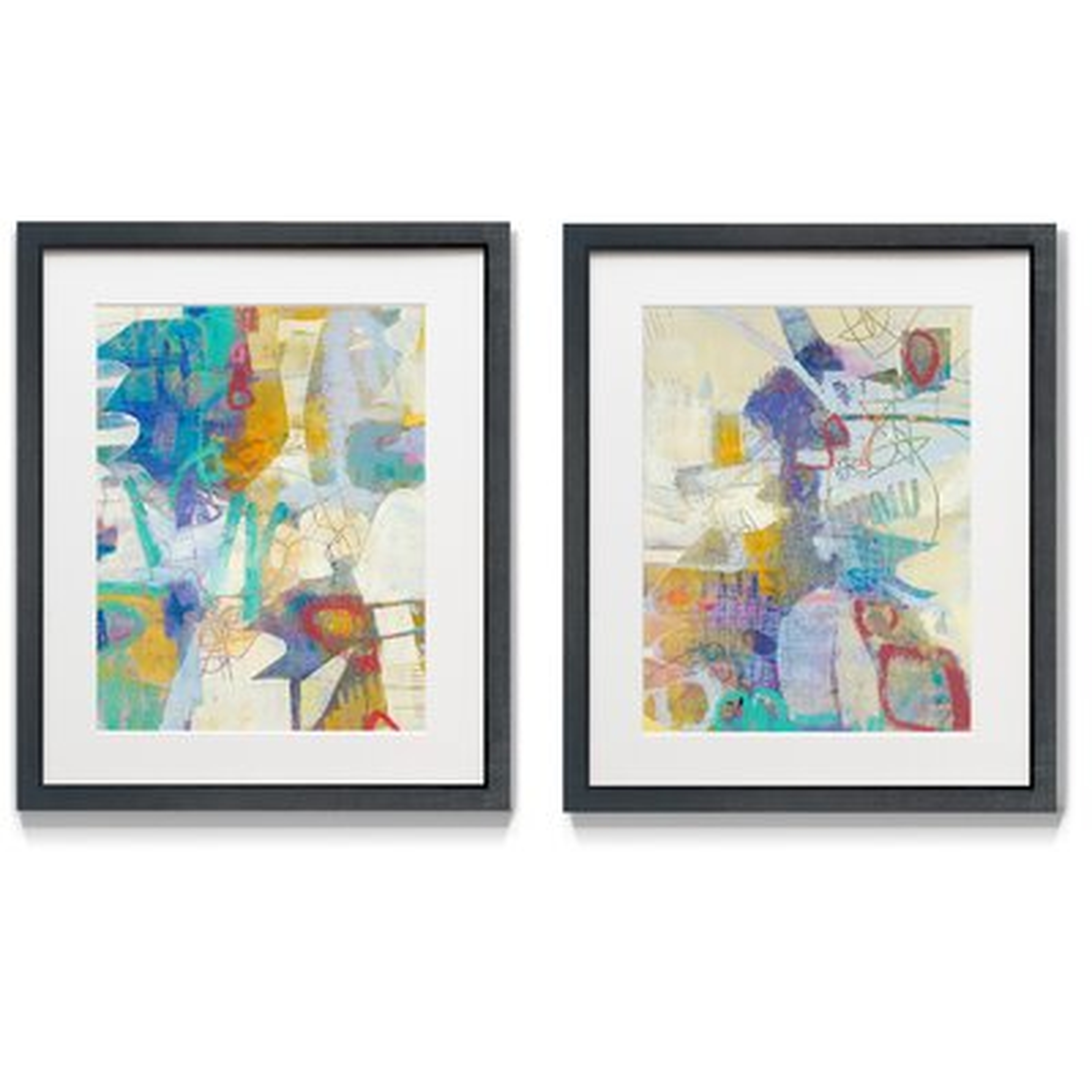 Pascal I - 2 Piece Picture Frame Print Set - Wayfair
