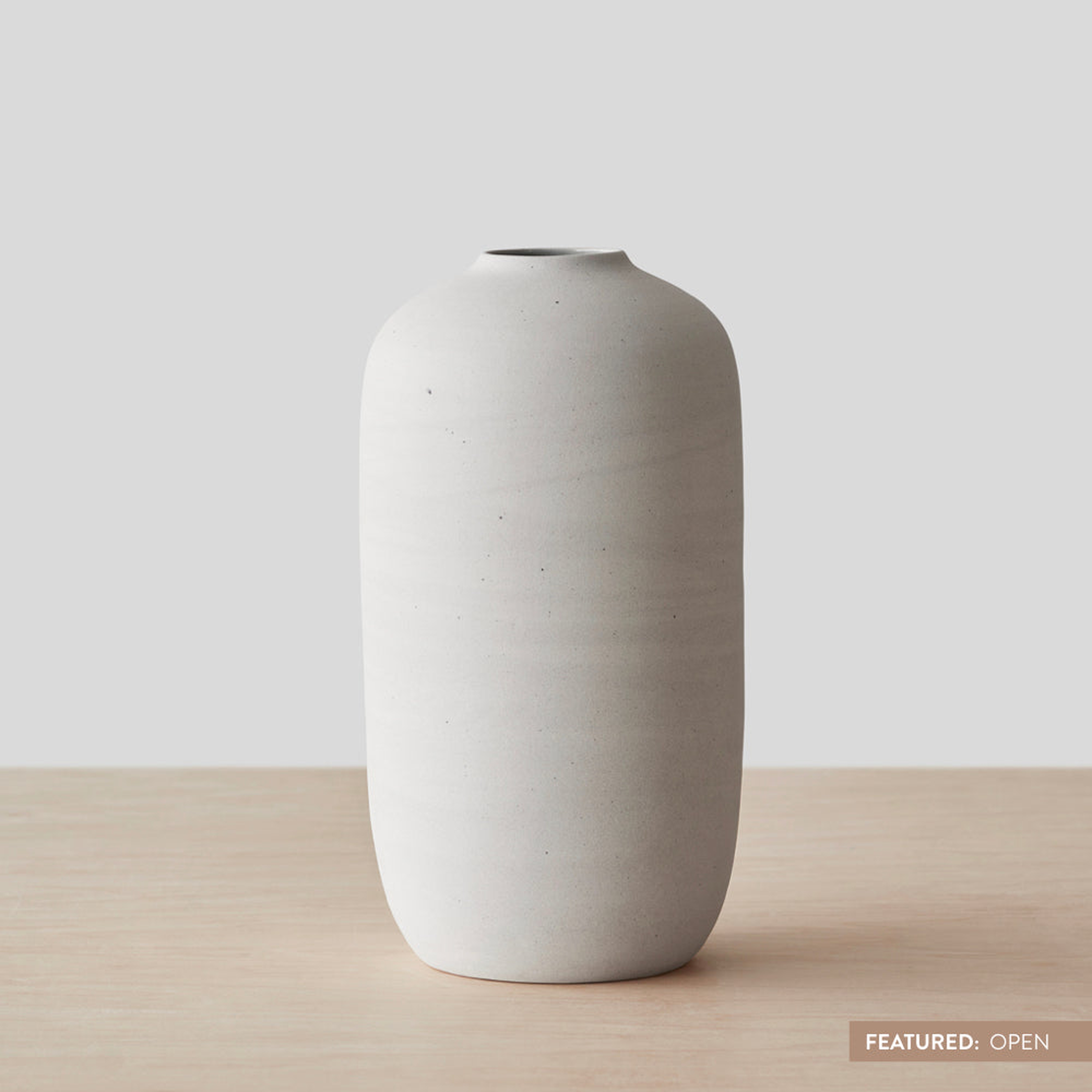 The Citizenry Loma Table Vases | Ivory - The Citizenry
