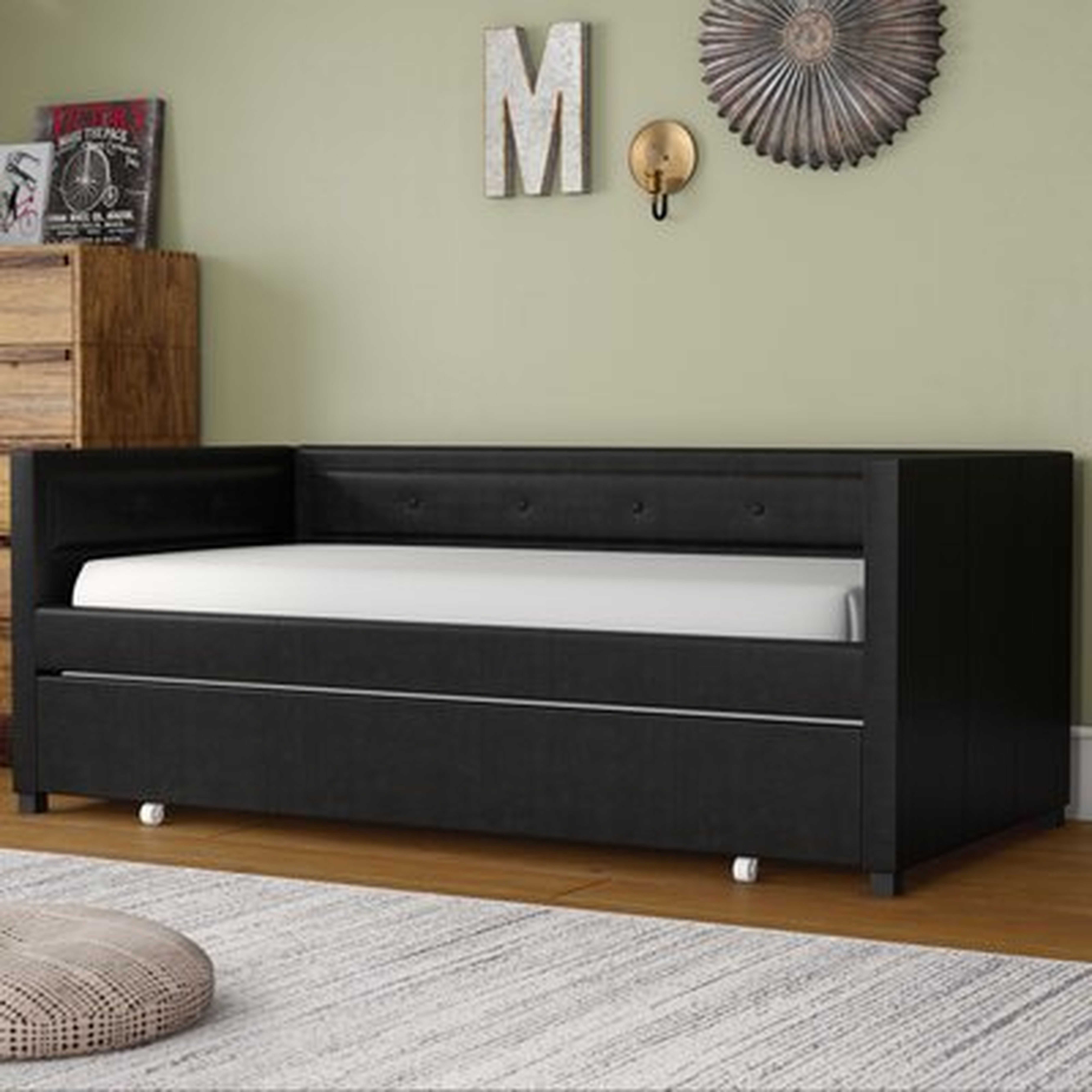 Trommald Twin Solid Wood Daybed with Trundle - Wayfair