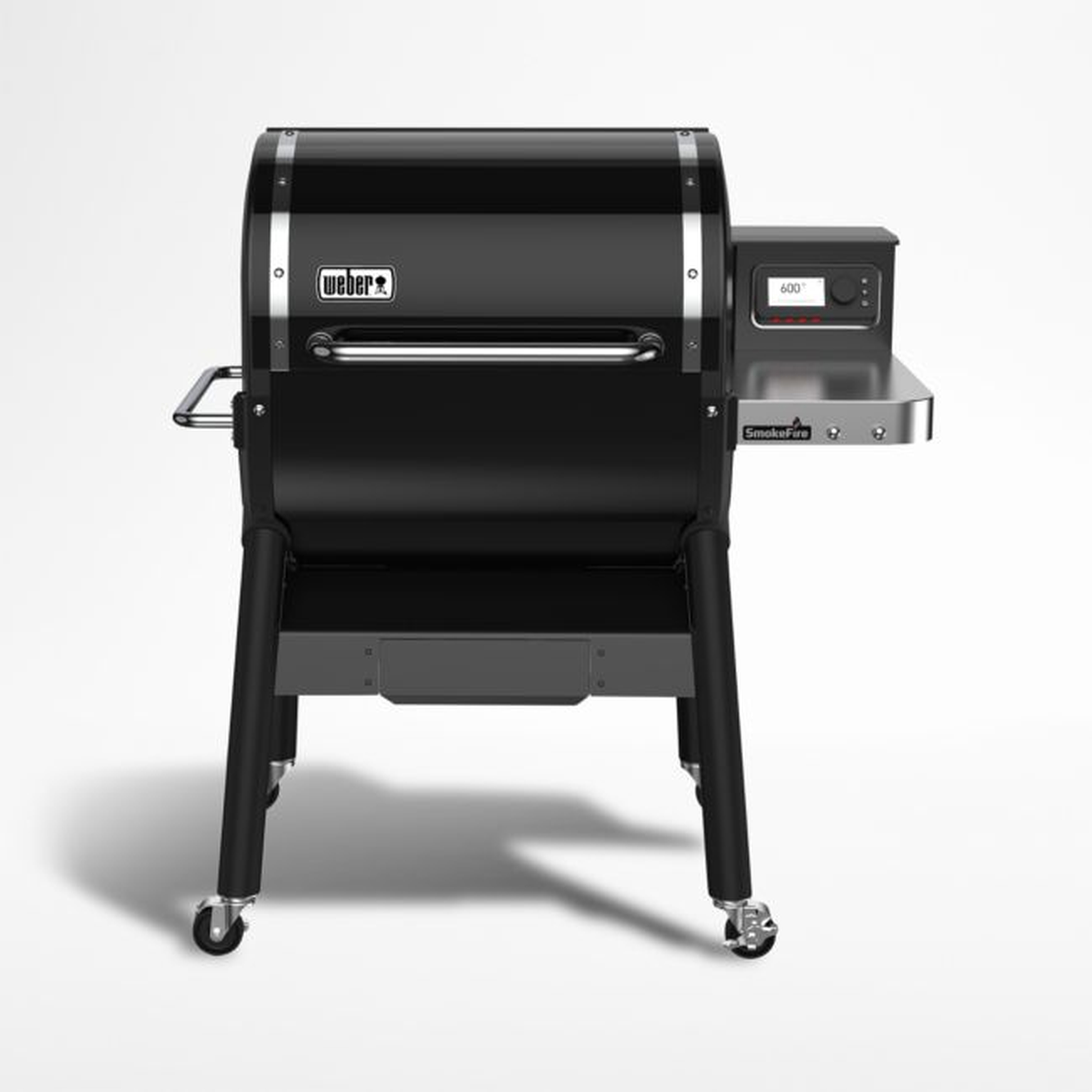 Weber ® SmokeFire EX4 Black Outdoor Pellet Grill - Crate and Barrel