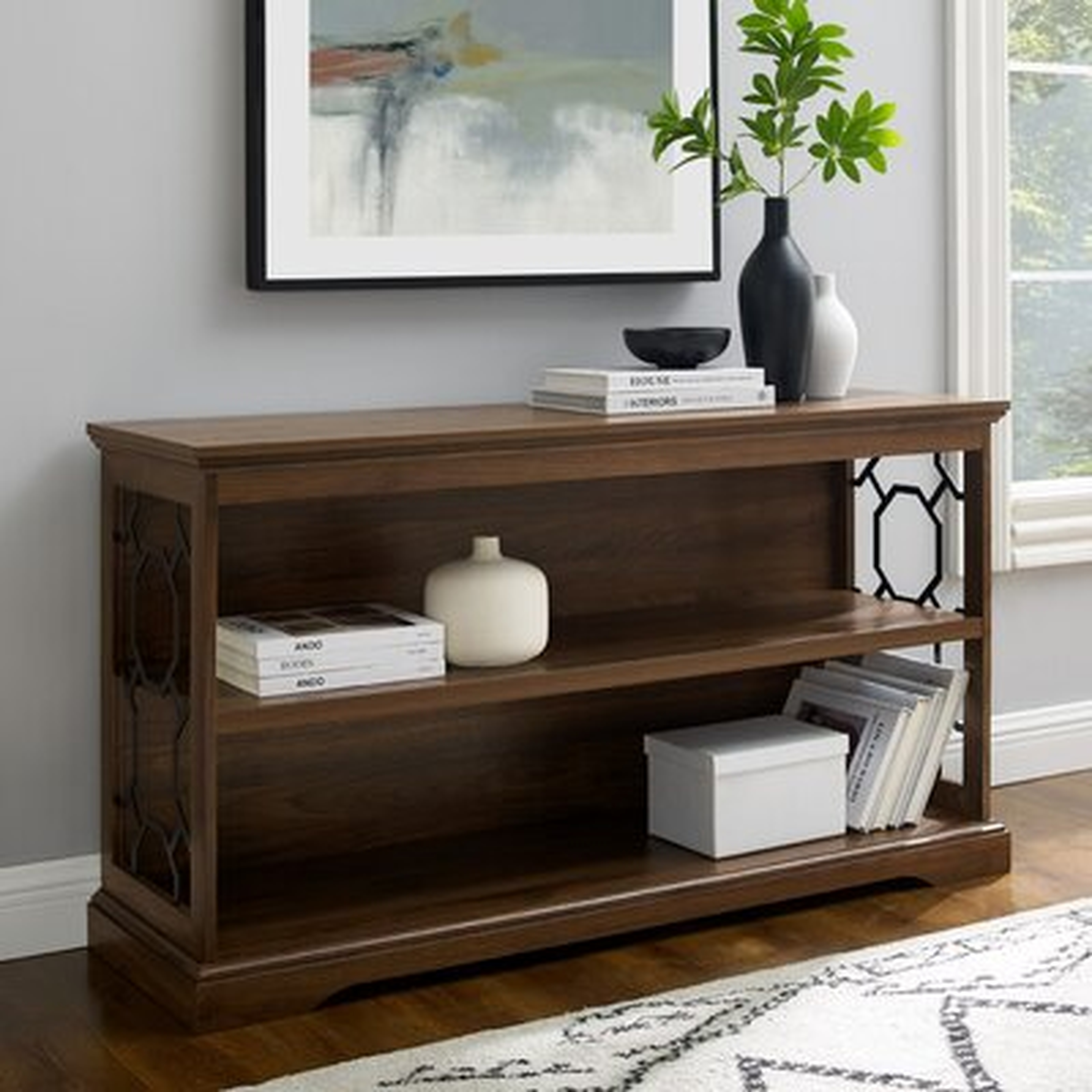 Nexus 28'' H x 52'' W Bookcase - Wayfair