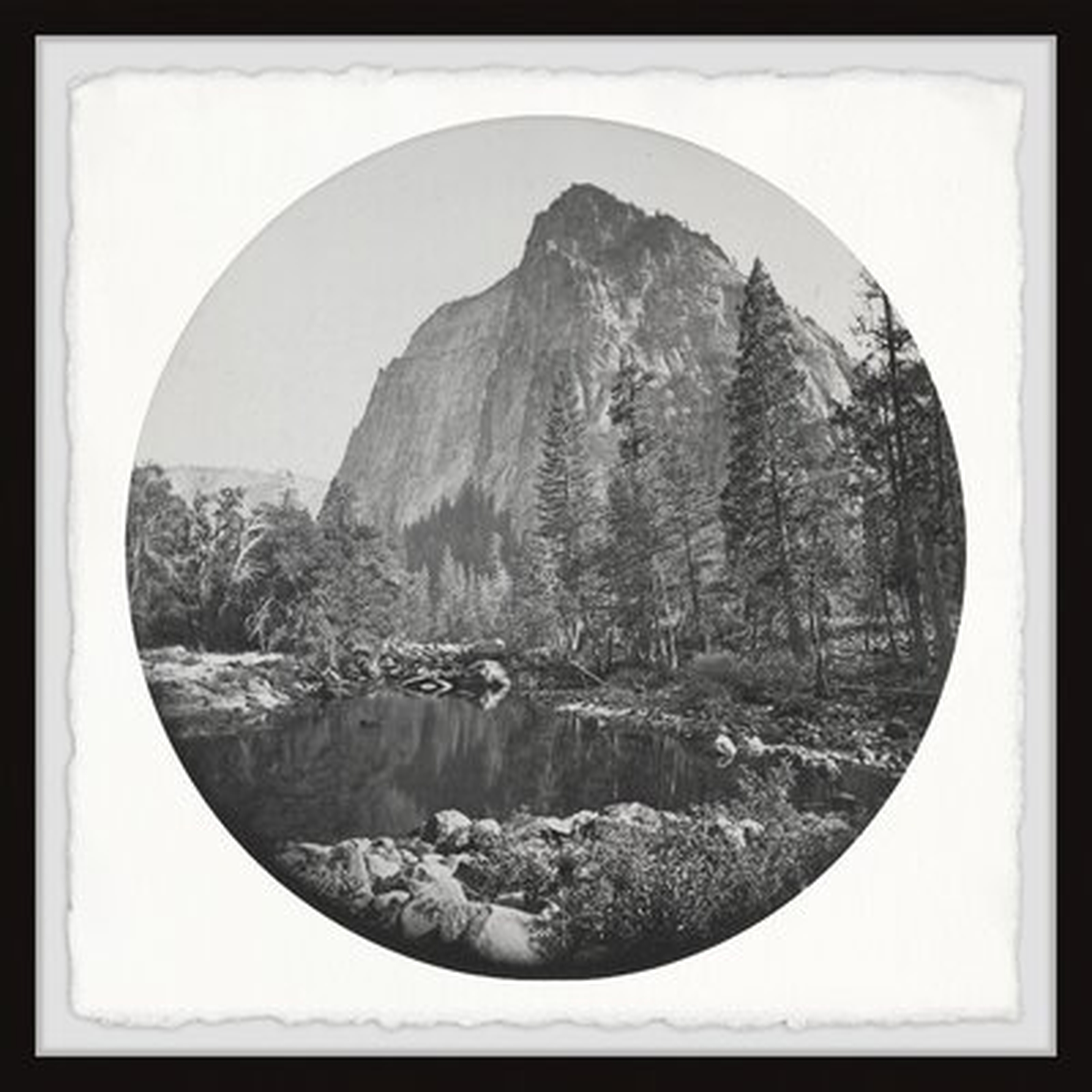 'Yosemite Half Dome' Framed Print - Wayfair