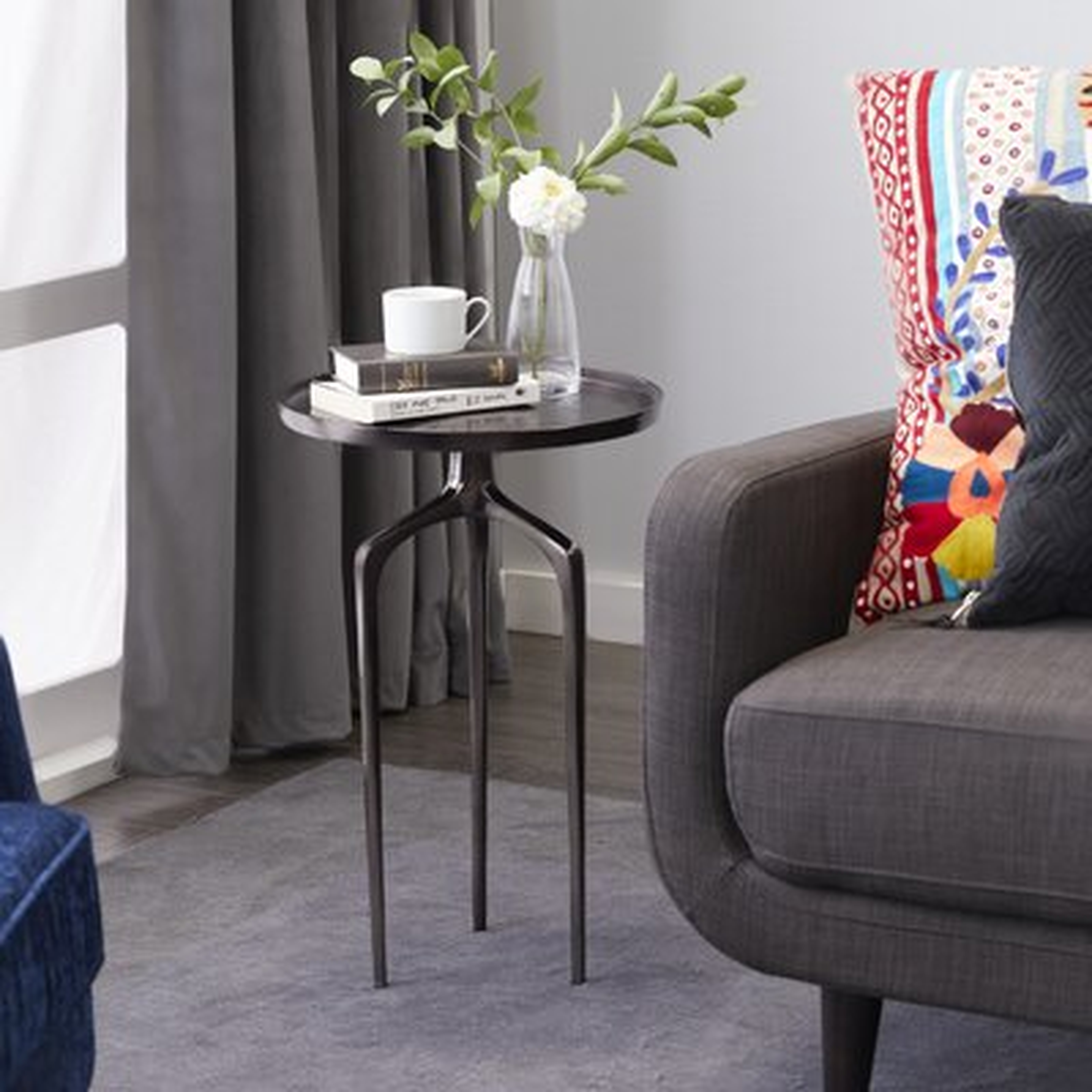 Horris Tray Top 3 Legs End Table - Wayfair