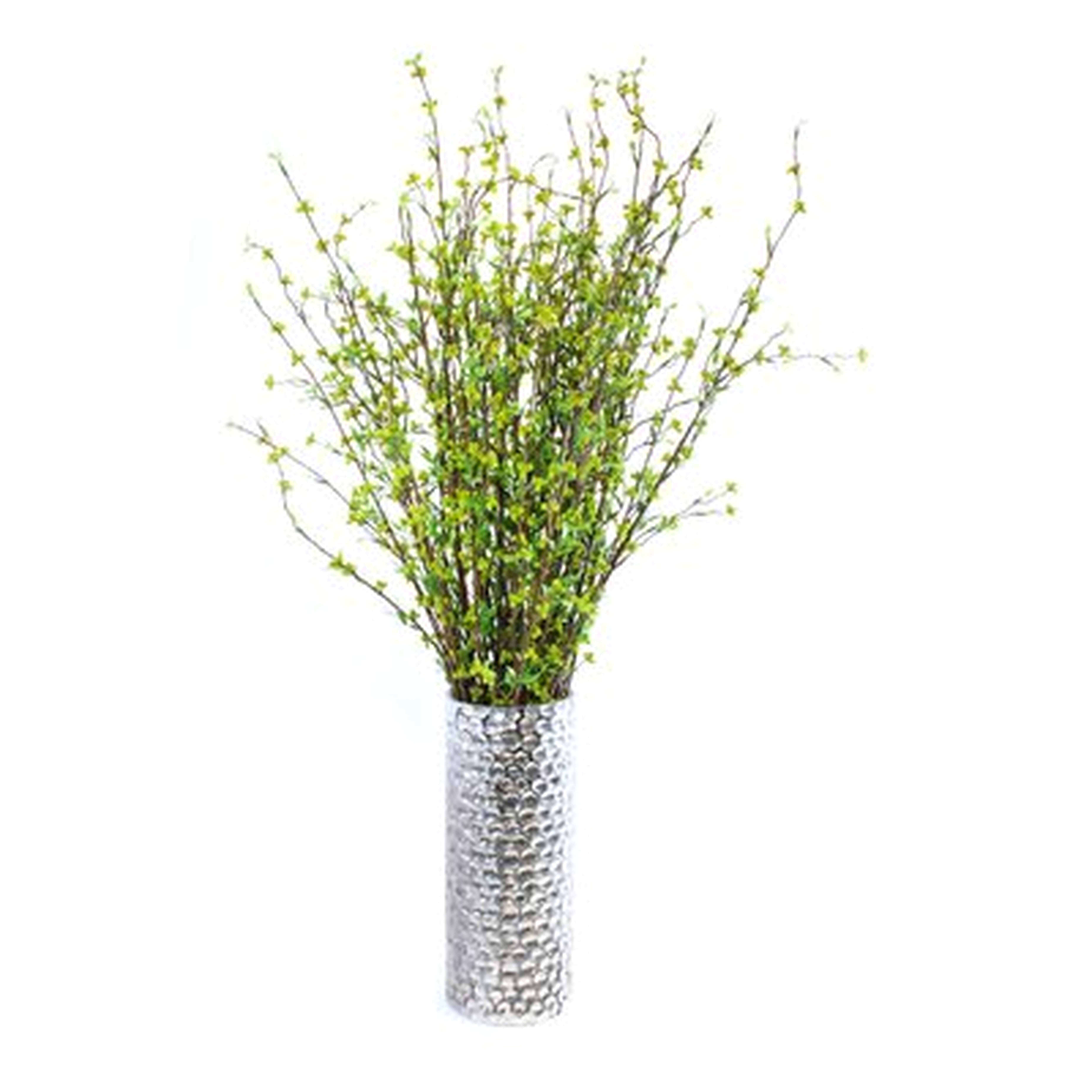 Faux Grass in Decorative Vase - Wayfair