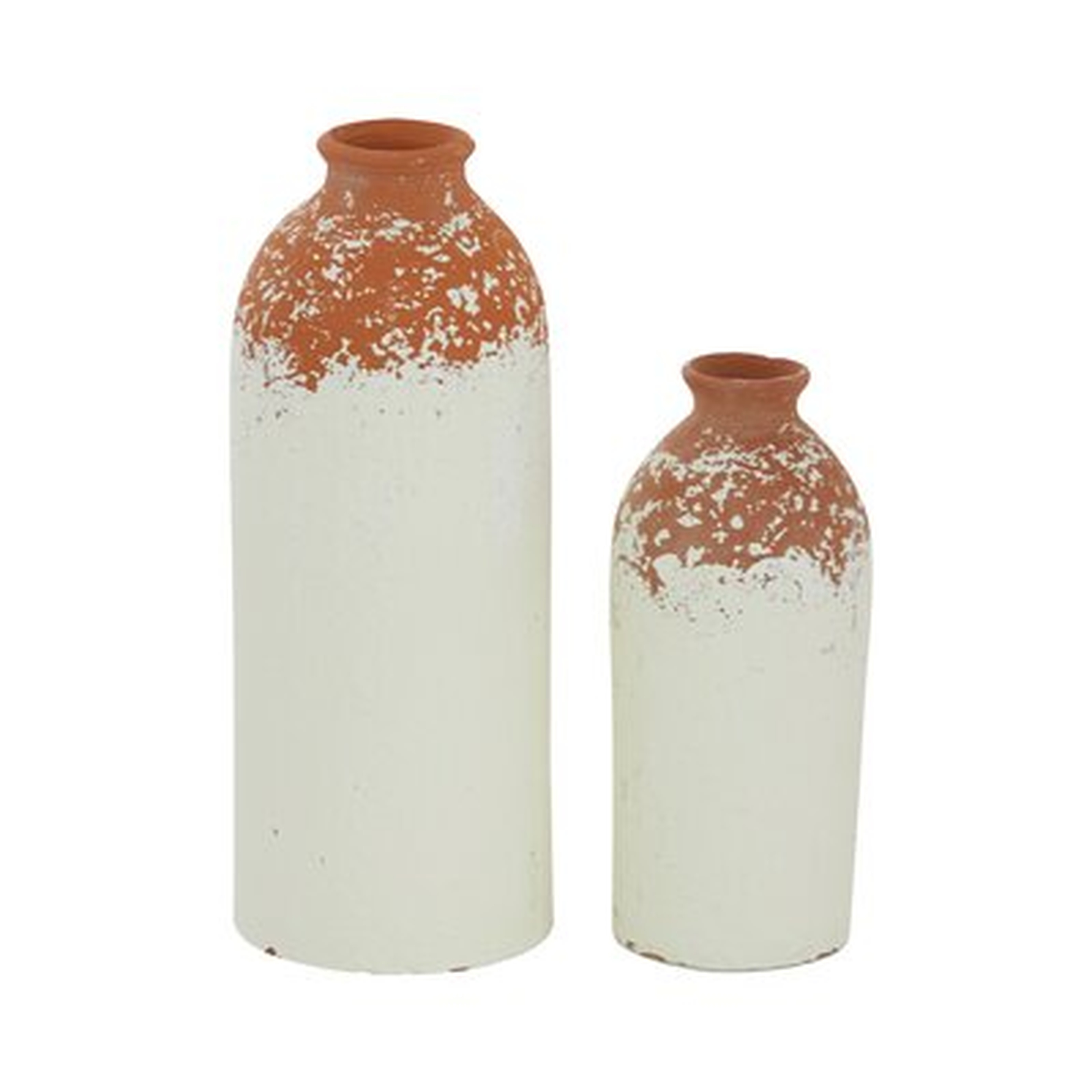 2 Piece Multi Ceramic Table Vase Set - Wayfair